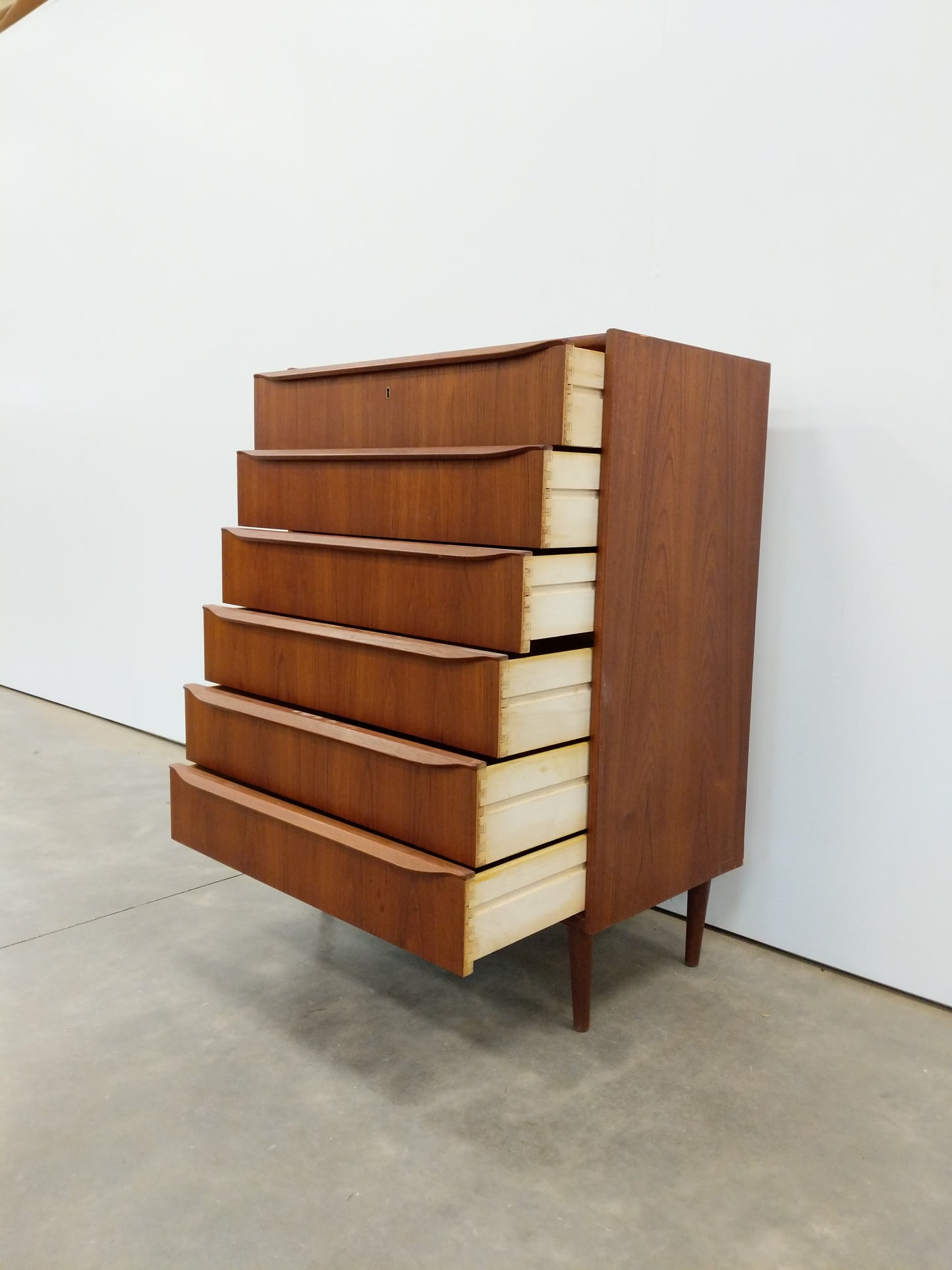 Vintage Danish Modern Teak Dresser