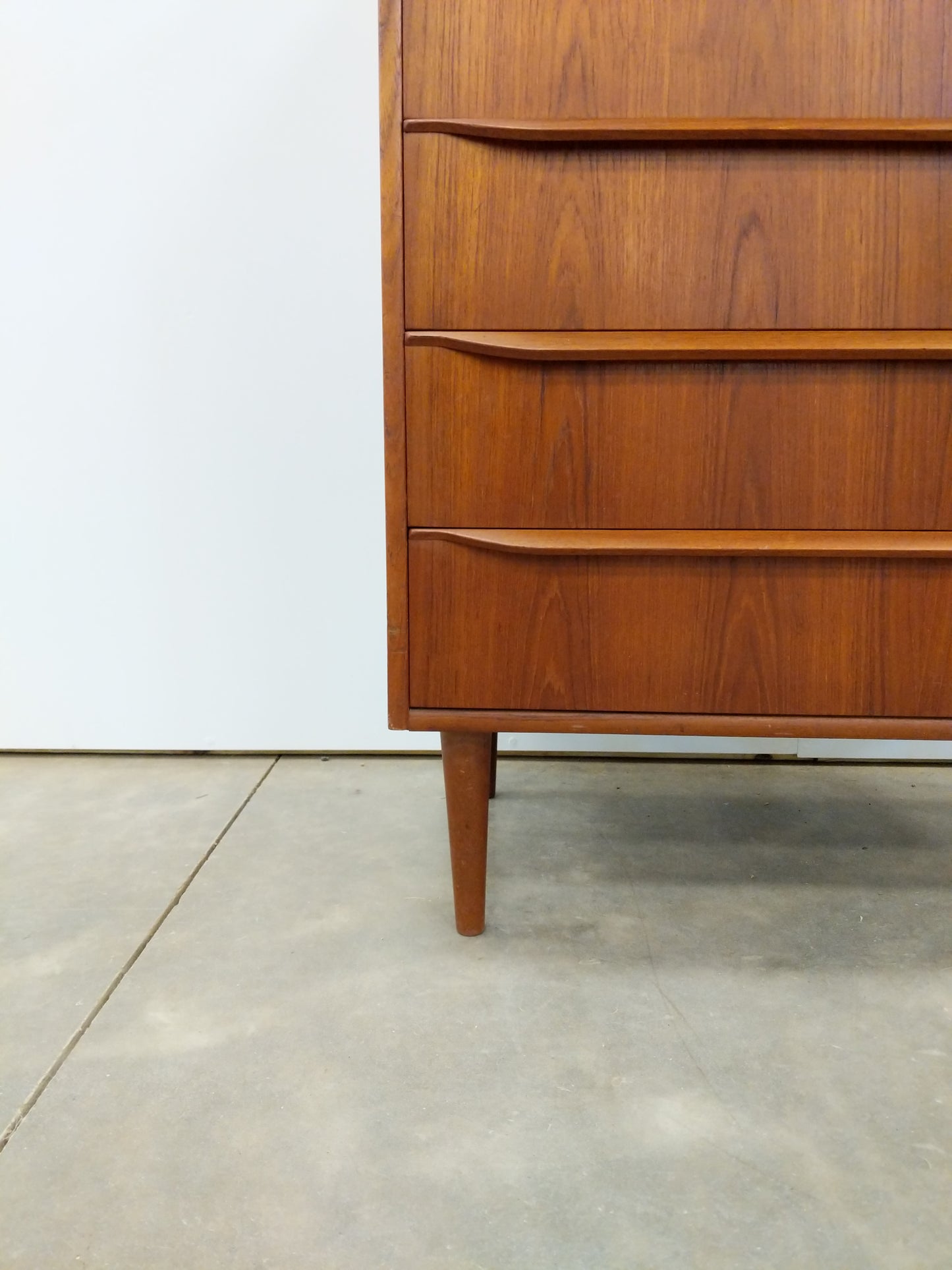 Vintage Danish Modern Teak Dresser