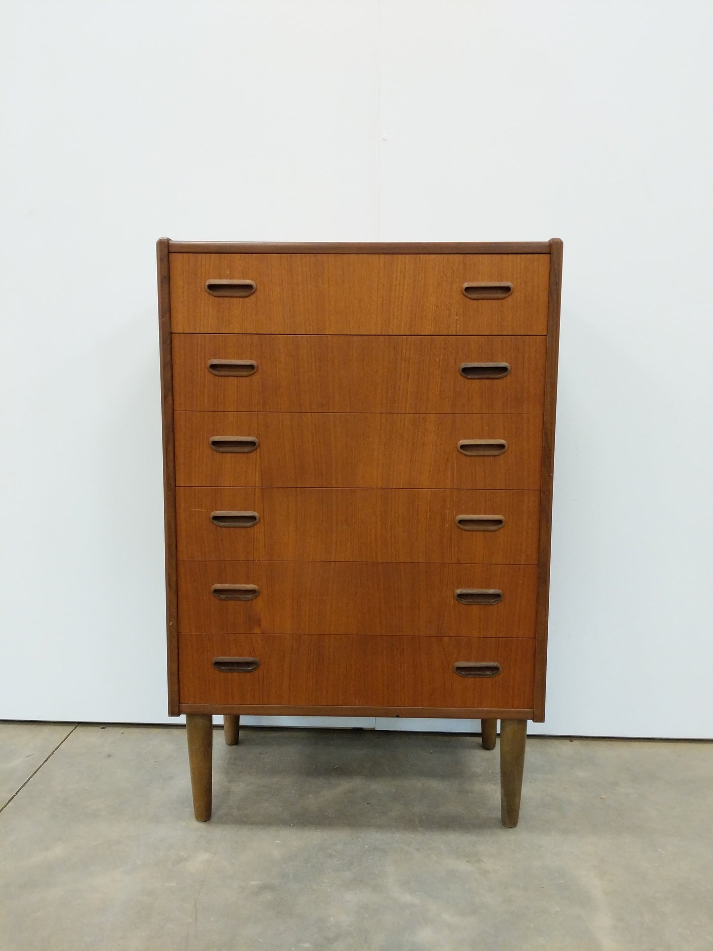 Vintage Danish Modern Teak Low Dresser by Westergaard