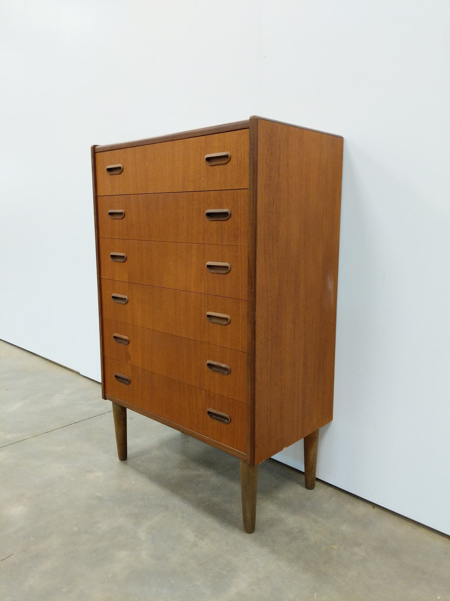 Vintage Danish Modern Teak Low Dresser by Westergaard