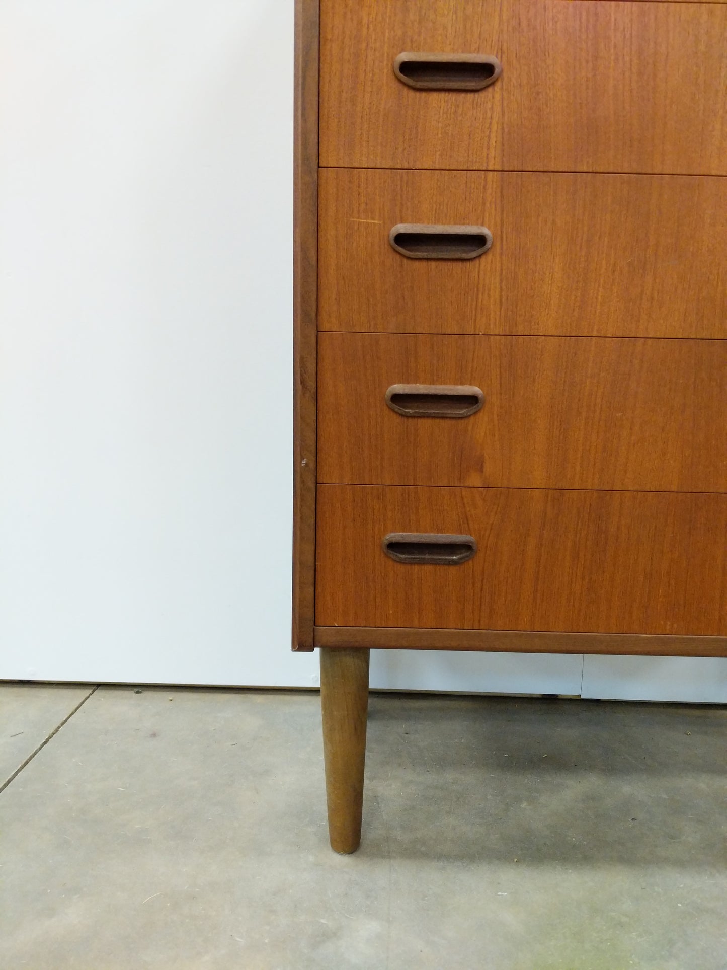 Vintage Danish Modern Teak Low Dresser by Westergaard