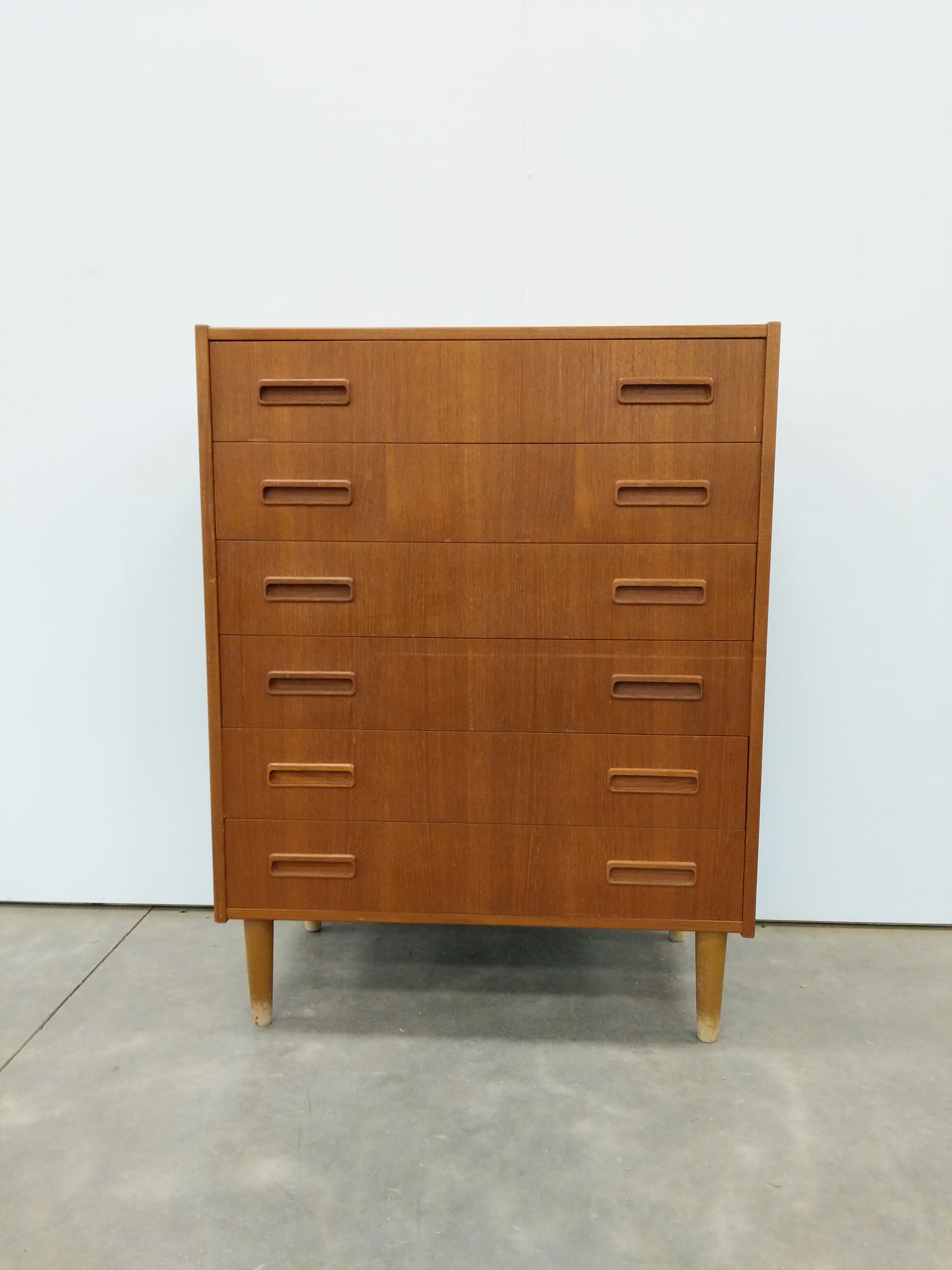 Vintage Danish Modern Teak Low Dresser by Westergaard