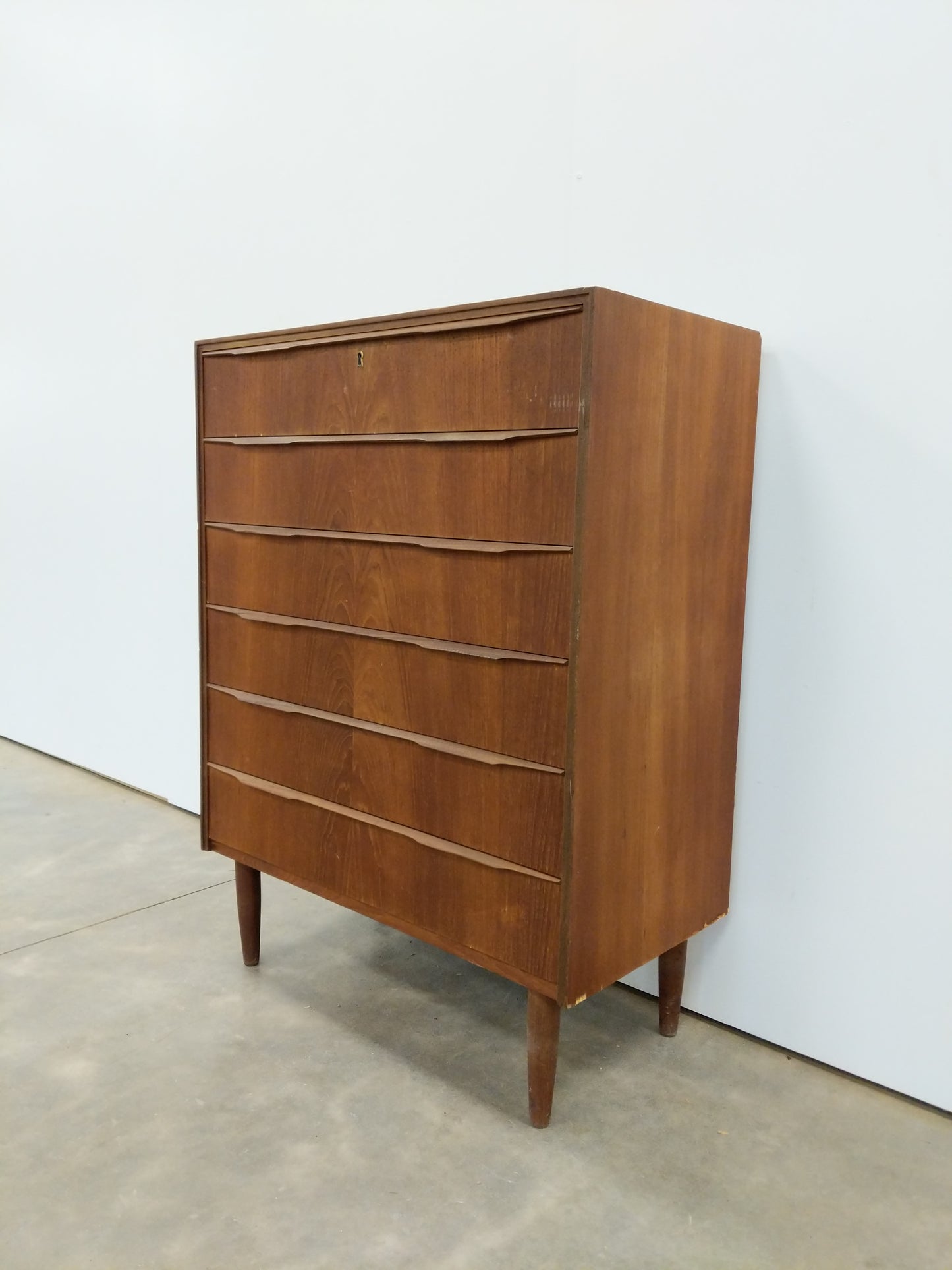 Vintage Danish Modern Teak Dresser