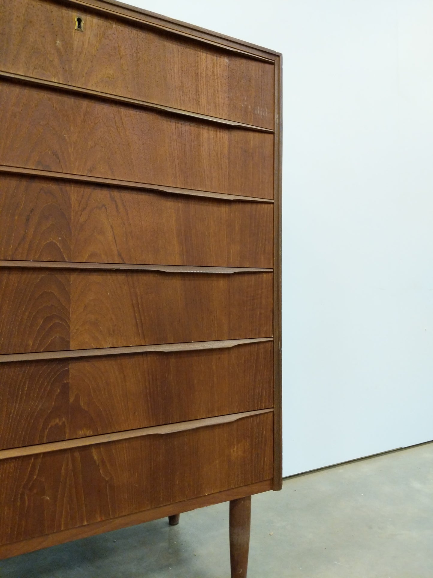 Vintage Danish Modern Teak Dresser