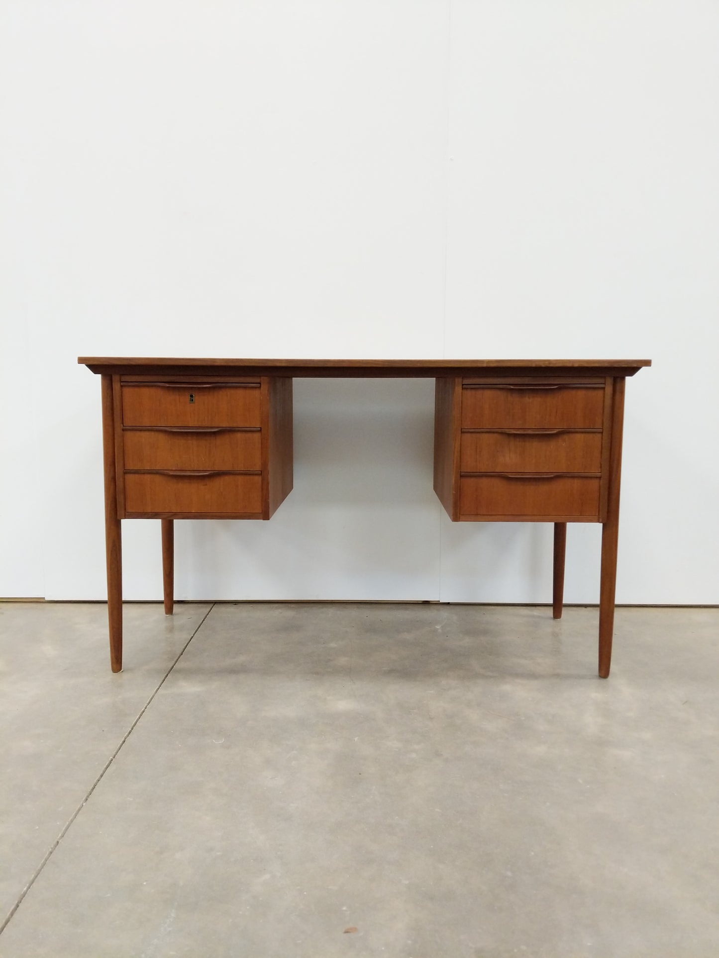 Vintage Danish Modern Teak Desk