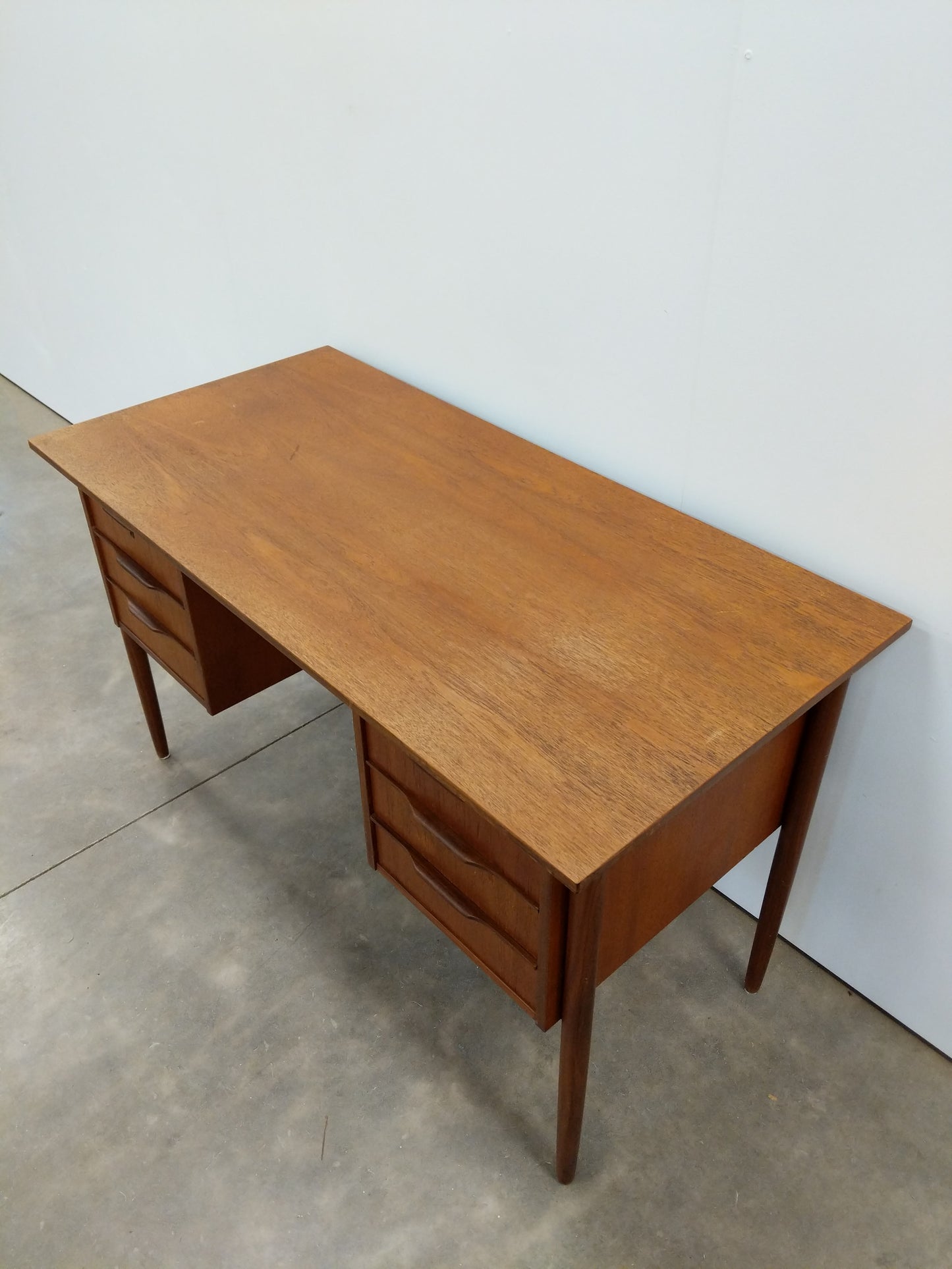 Vintage Danish Modern Teak Desk
