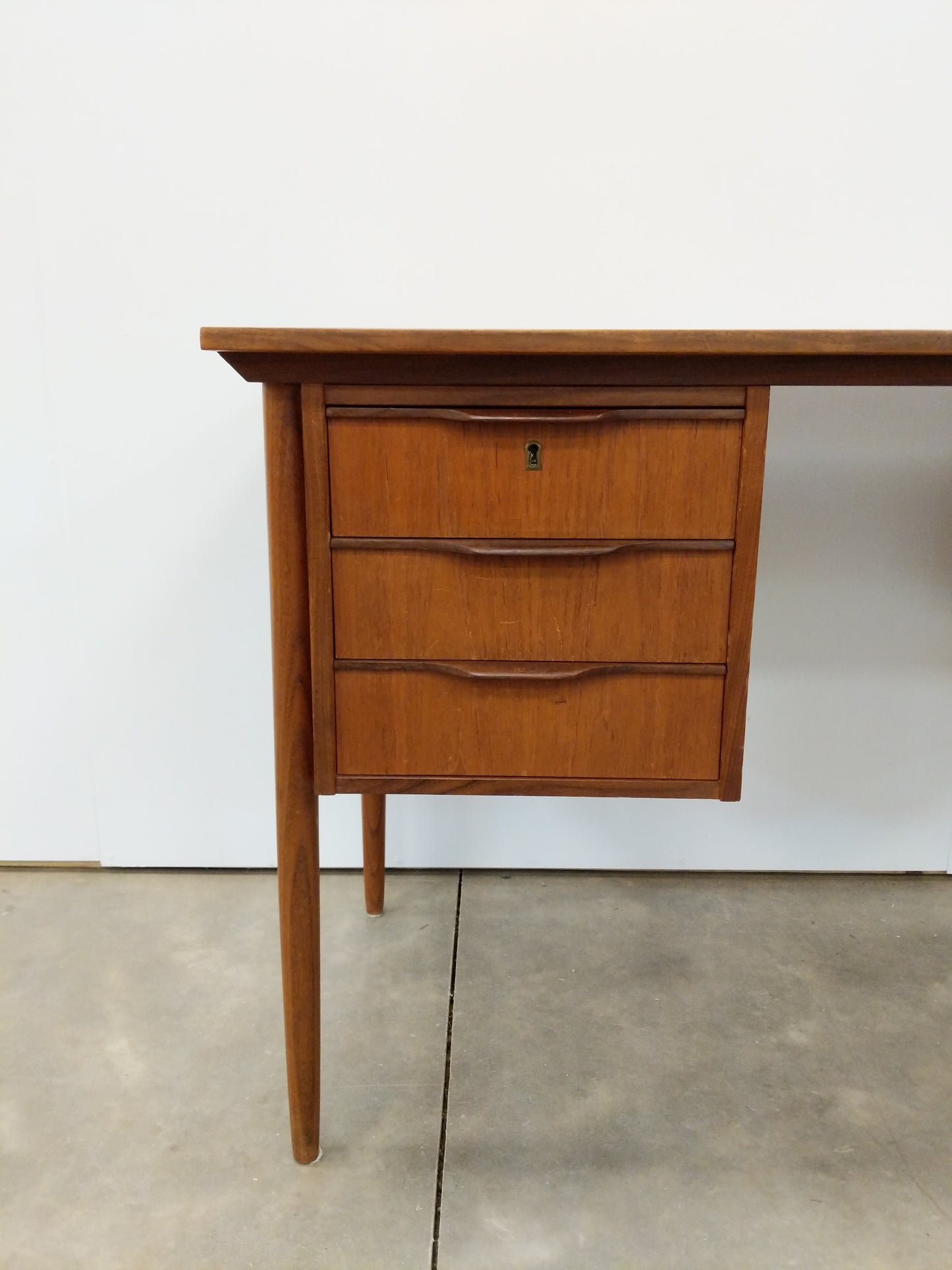 Vintage Danish Modern Teak Desk