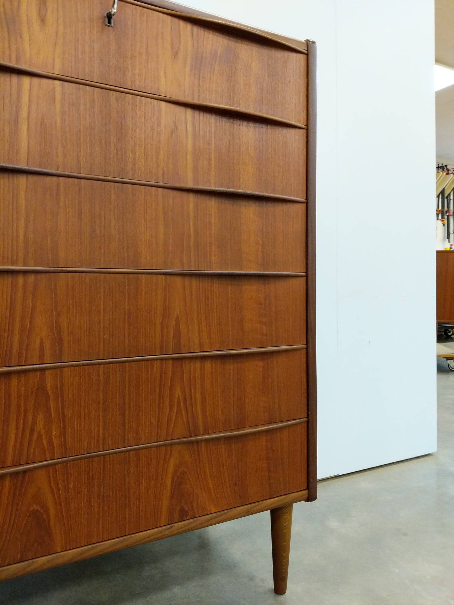 Vintage Danish Modern Teak Dresser