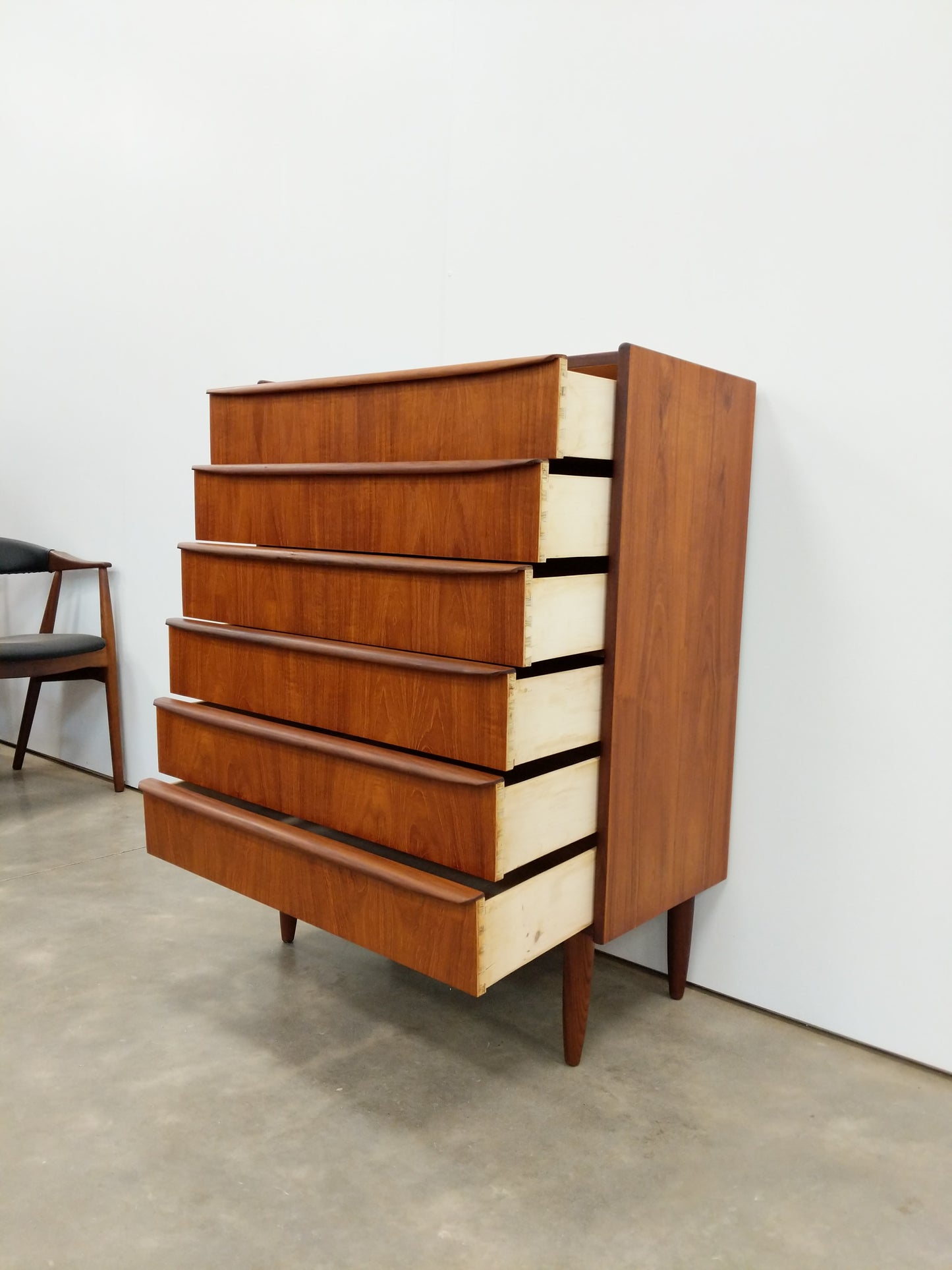 Vintage Danish Modern Teak Dresser