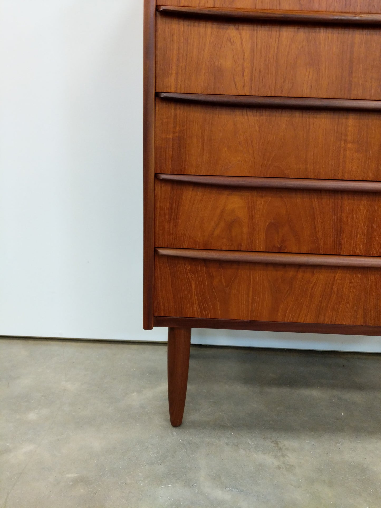 Vintage Danish Modern Teak Dresser
