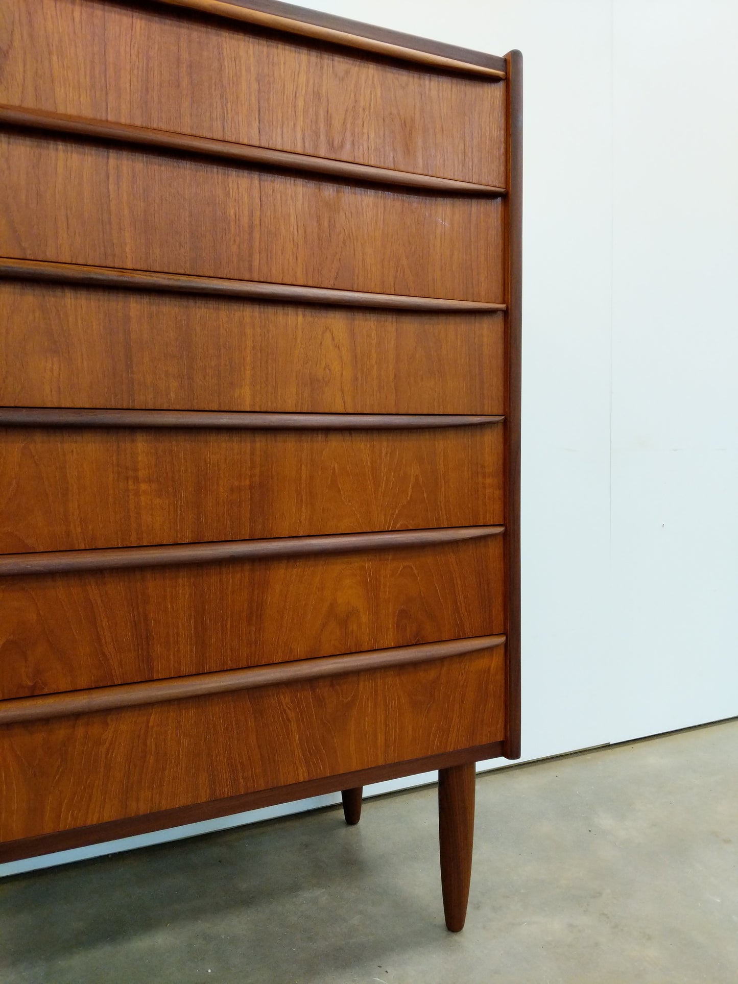 Vintage Danish Modern Teak Dresser