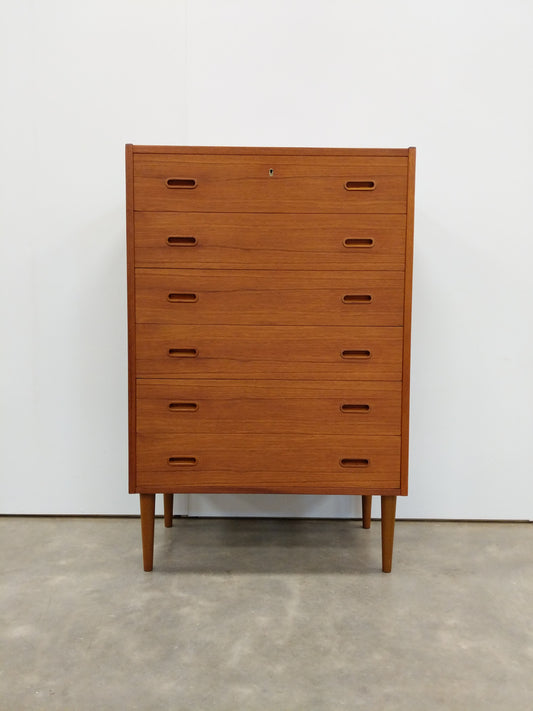 Vintage Danish Modern Teak Dresser