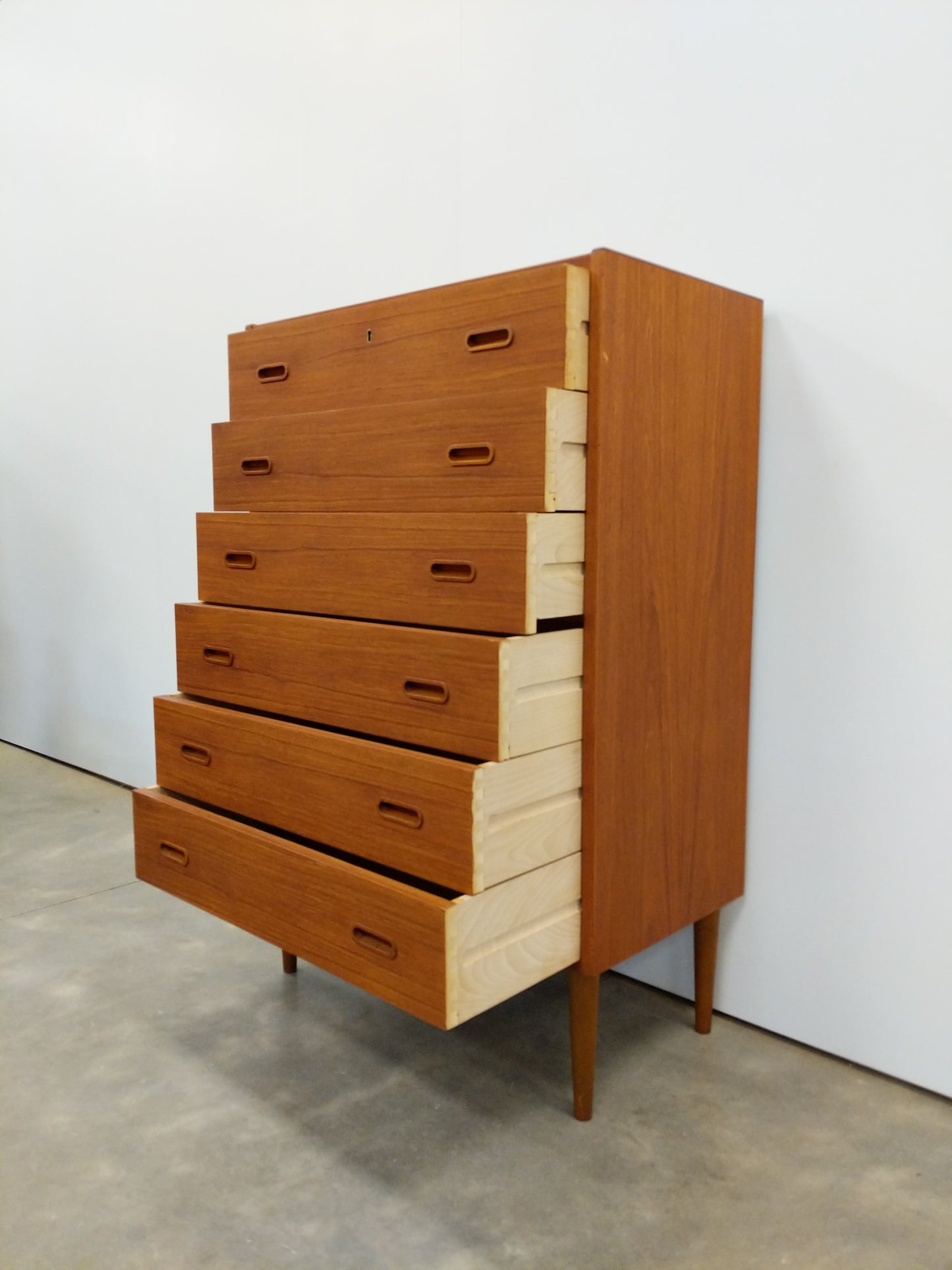 Vintage Danish Modern Teak Dresser