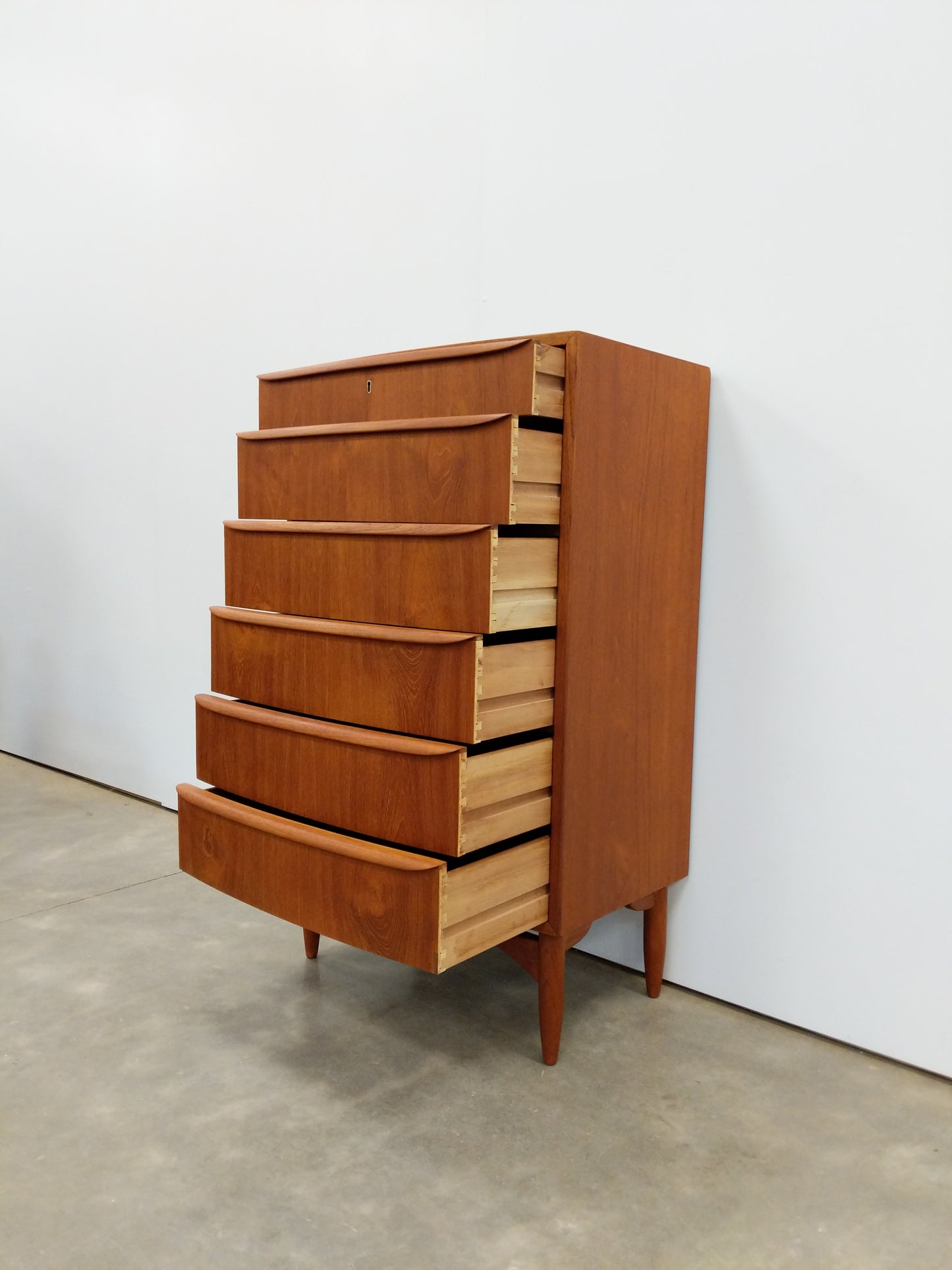 Vintage Danish Modern Teak Dresser