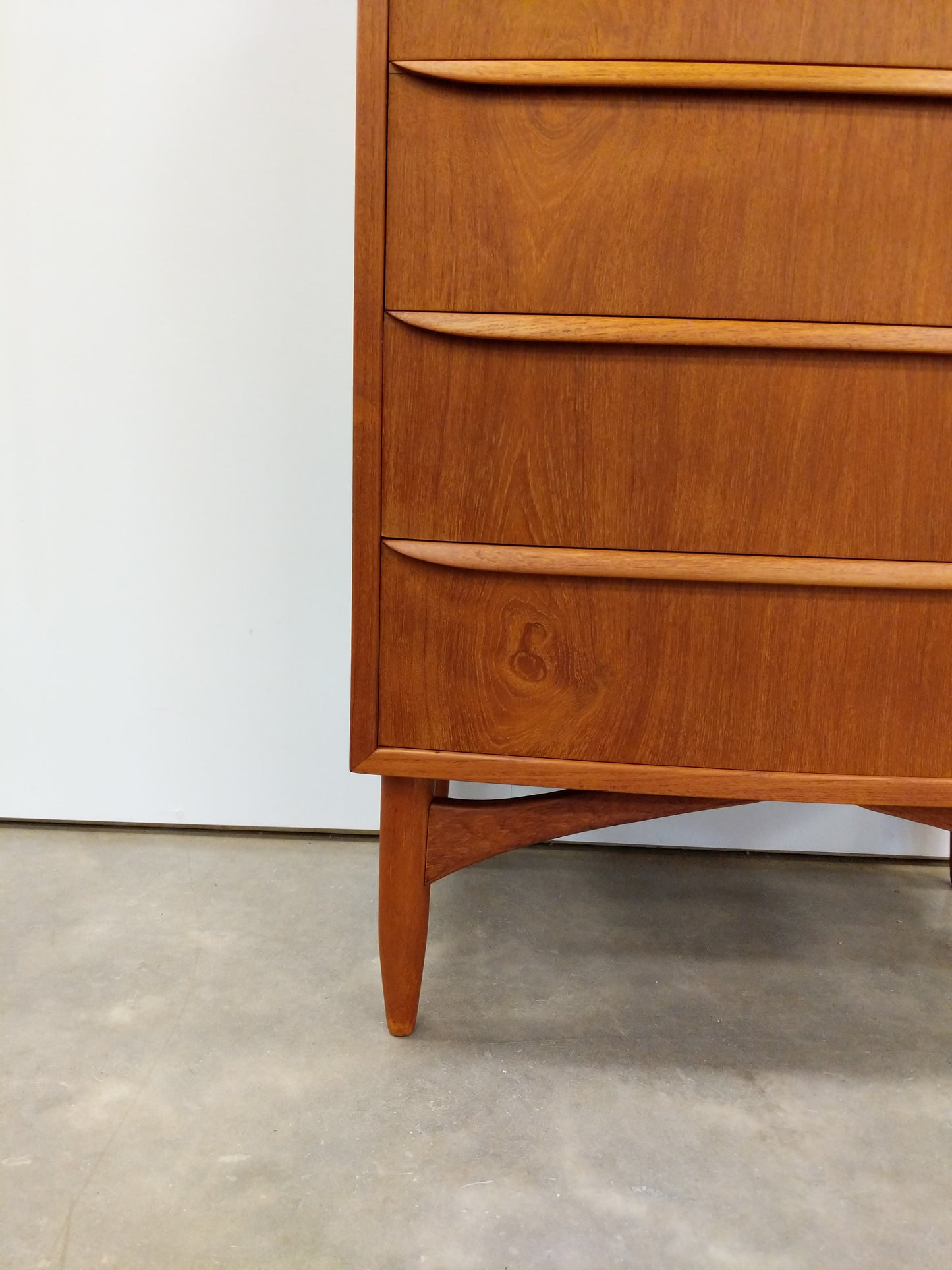 Vintage Danish Modern Teak Dresser