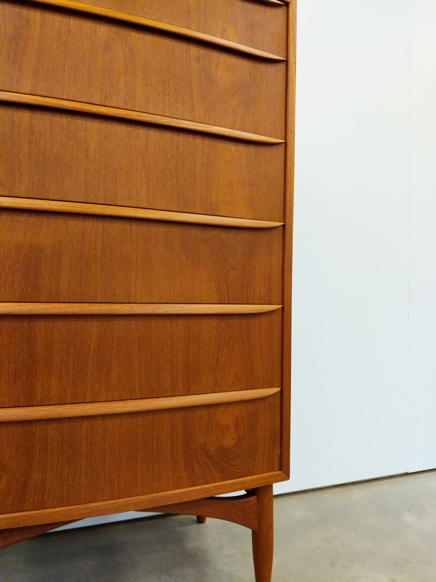 Vintage Danish Modern Teak Dresser