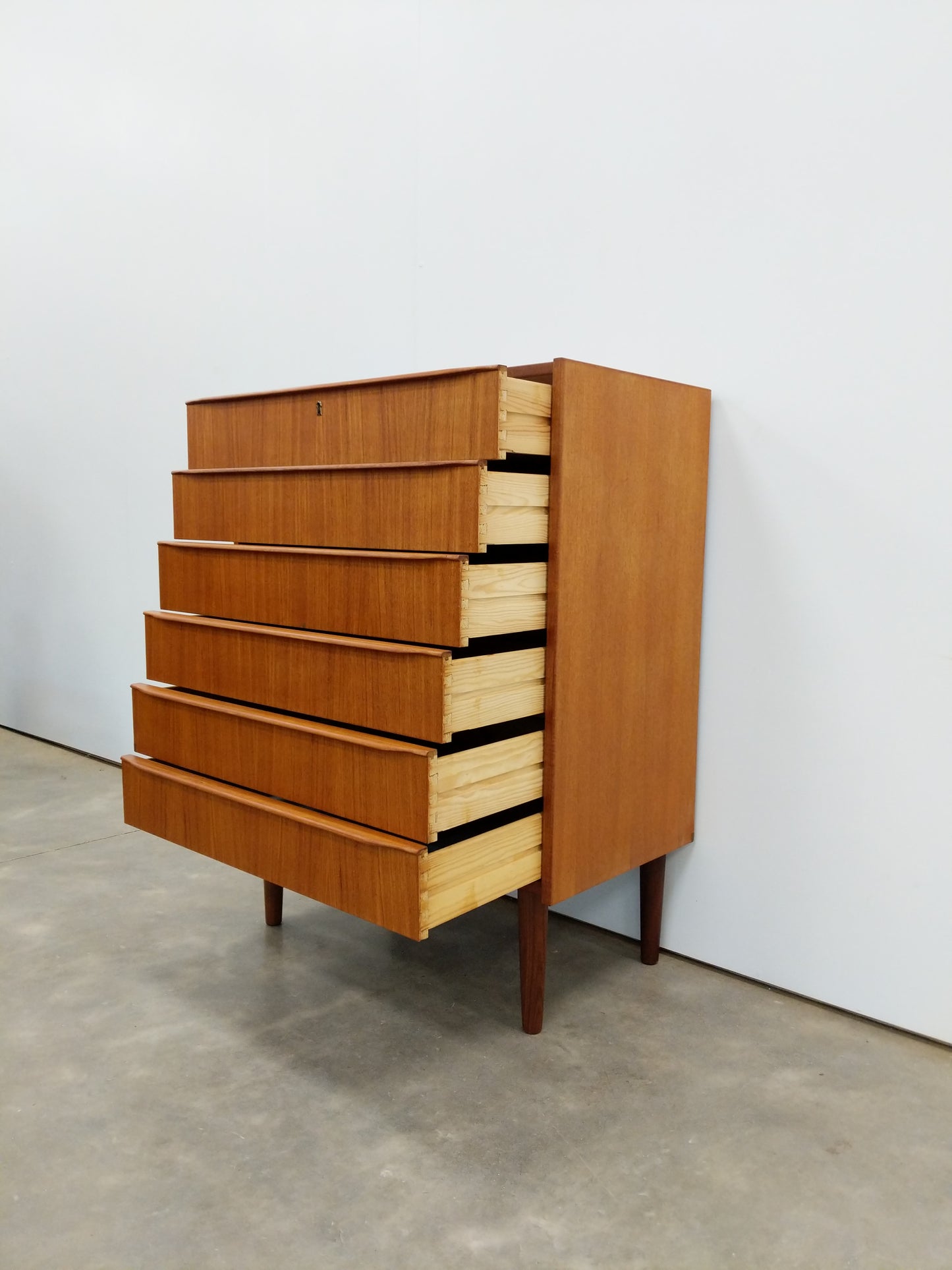 Vintage Danish Modern Teak Dresser
