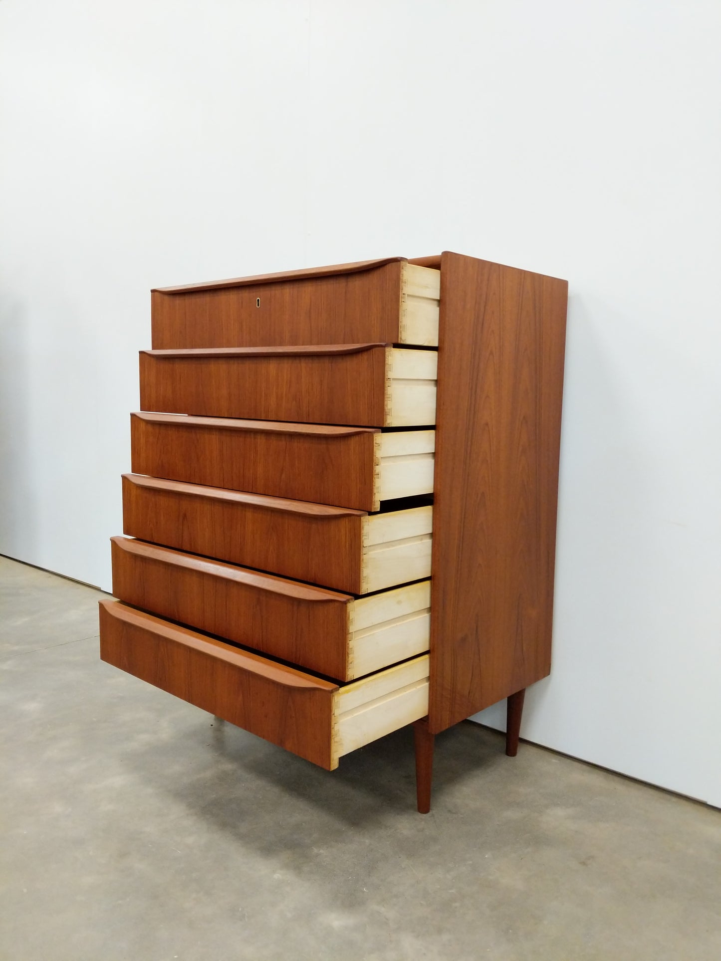 Vintage Danish Modern Teak Dresser