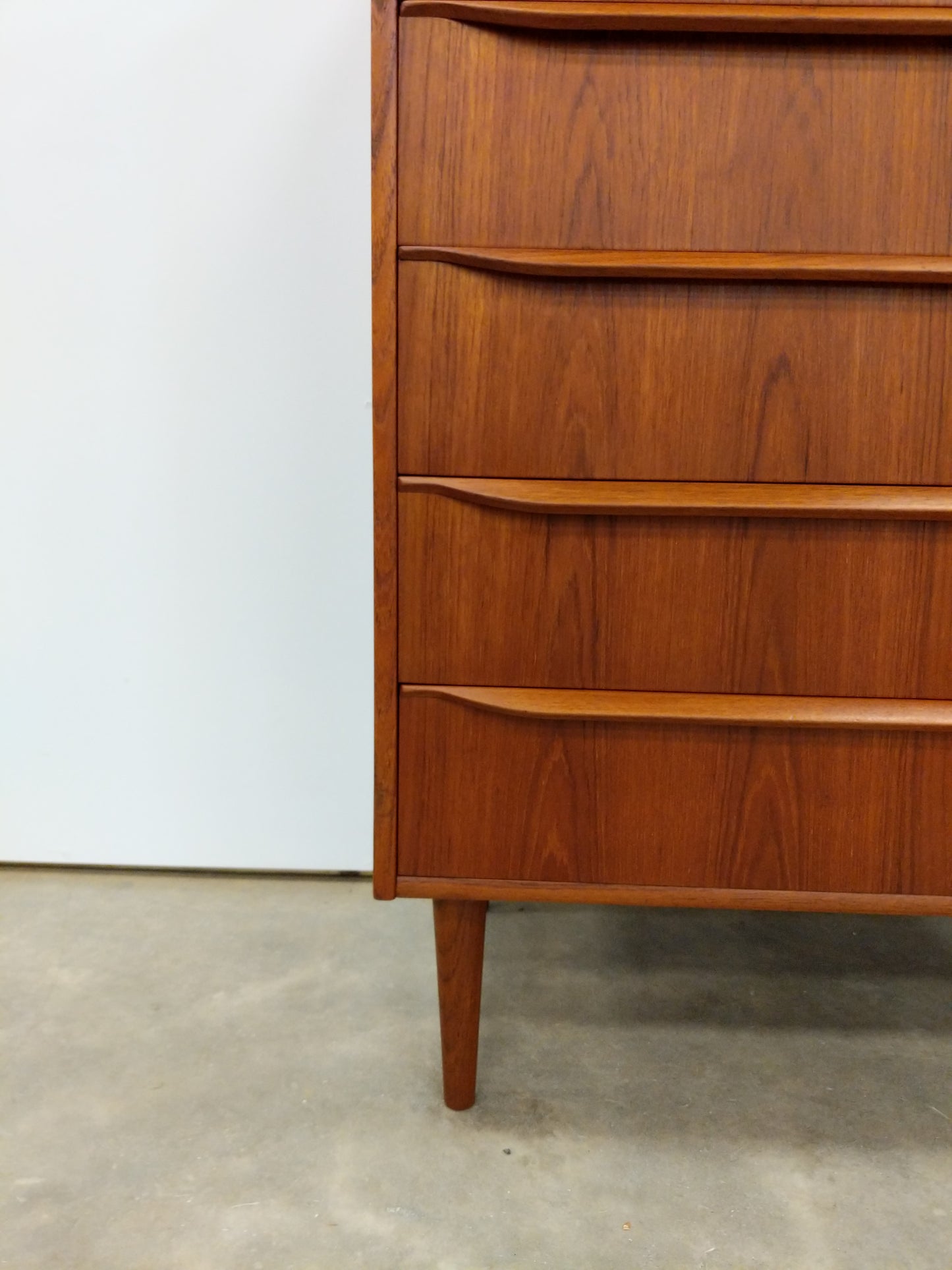 Vintage Danish Modern Teak Dresser