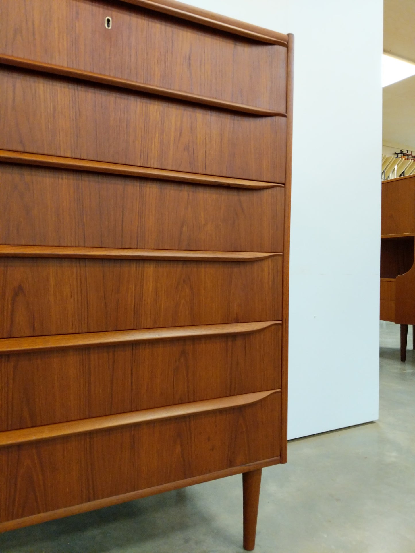 Vintage Danish Modern Teak Dresser