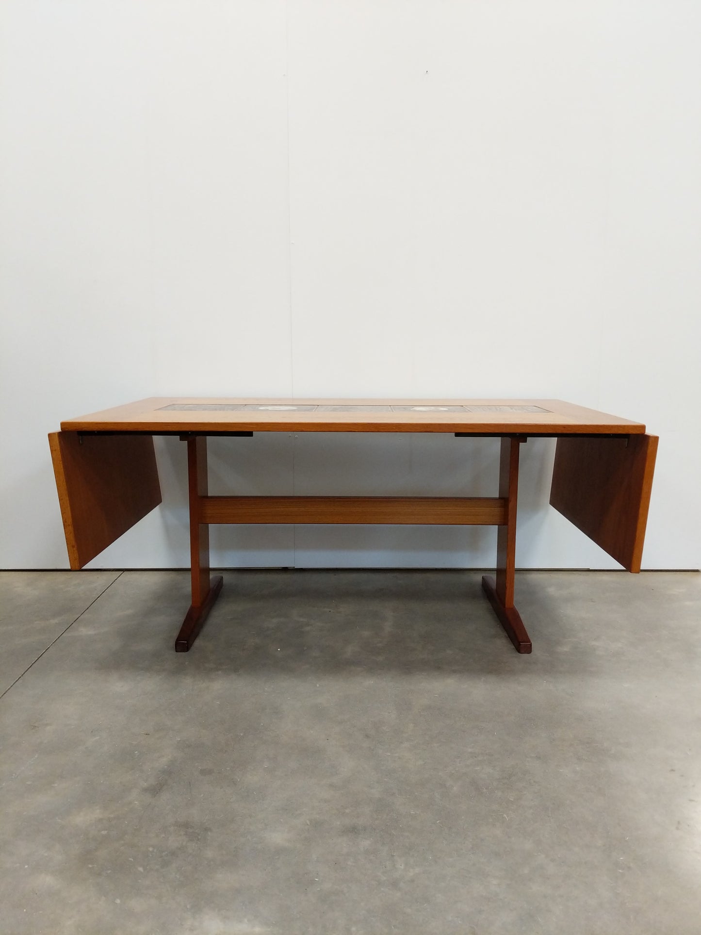 Vintage Danish Modern Teak Dining Table by Farstrup