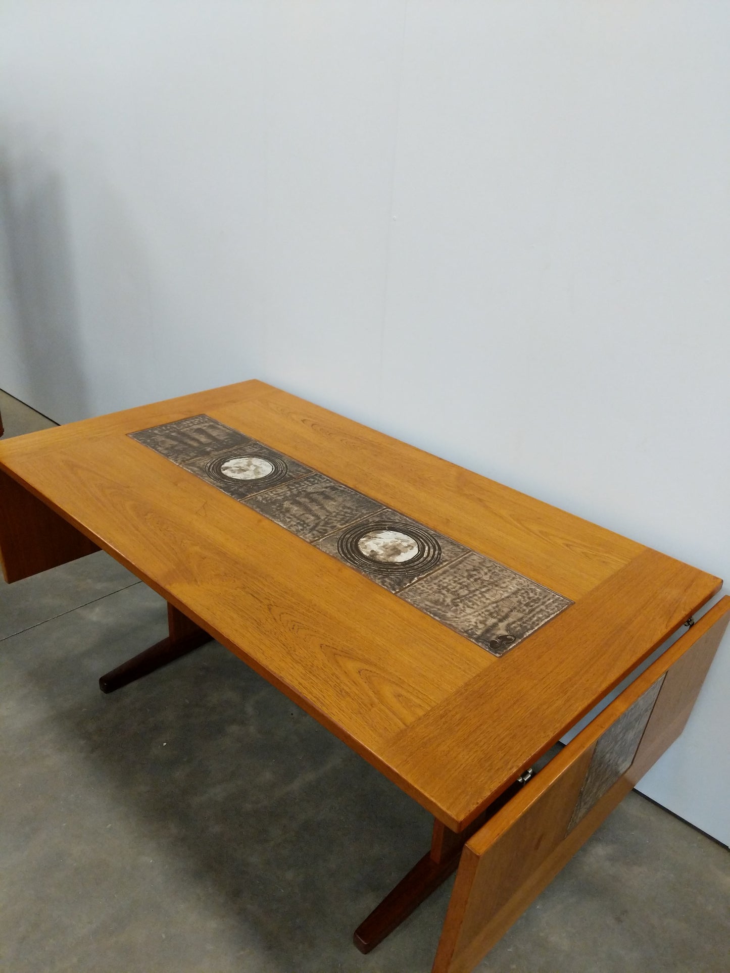 Vintage Danish Modern Teak Dining Table by Farstrup