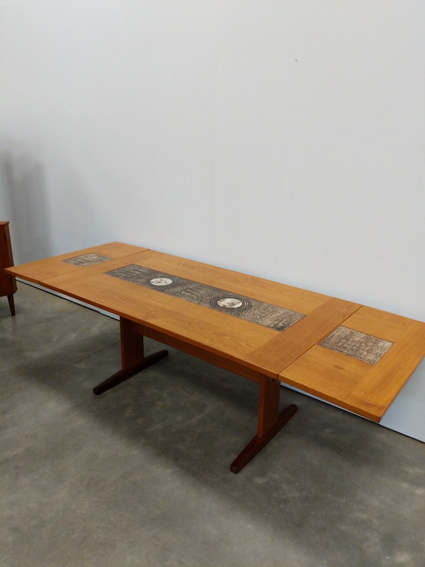 Vintage Danish Modern Teak Dining Table by Farstrup