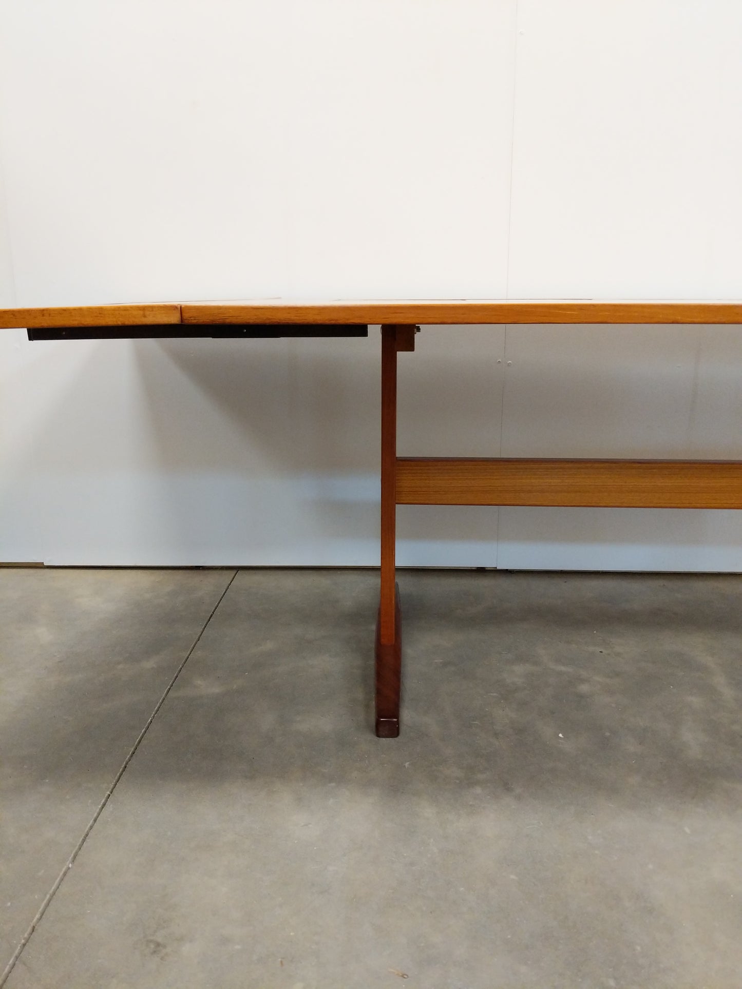 Vintage Danish Modern Teak Dining Table by Farstrup