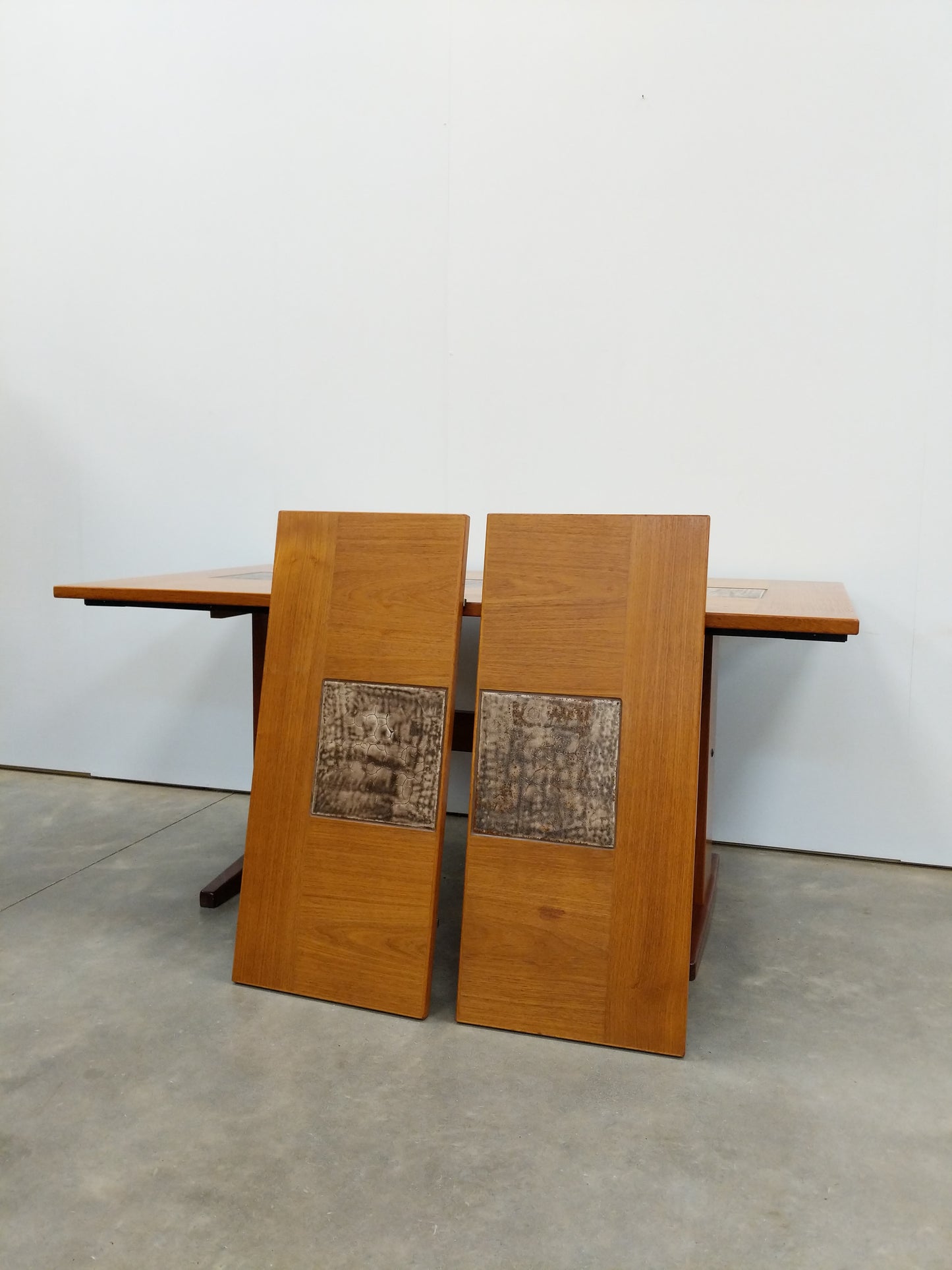 Vintage Danish Modern Teak Dining Table by Farstrup