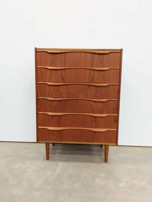 Vintage Danish Modern Teak Dresser by Ønskemøbler