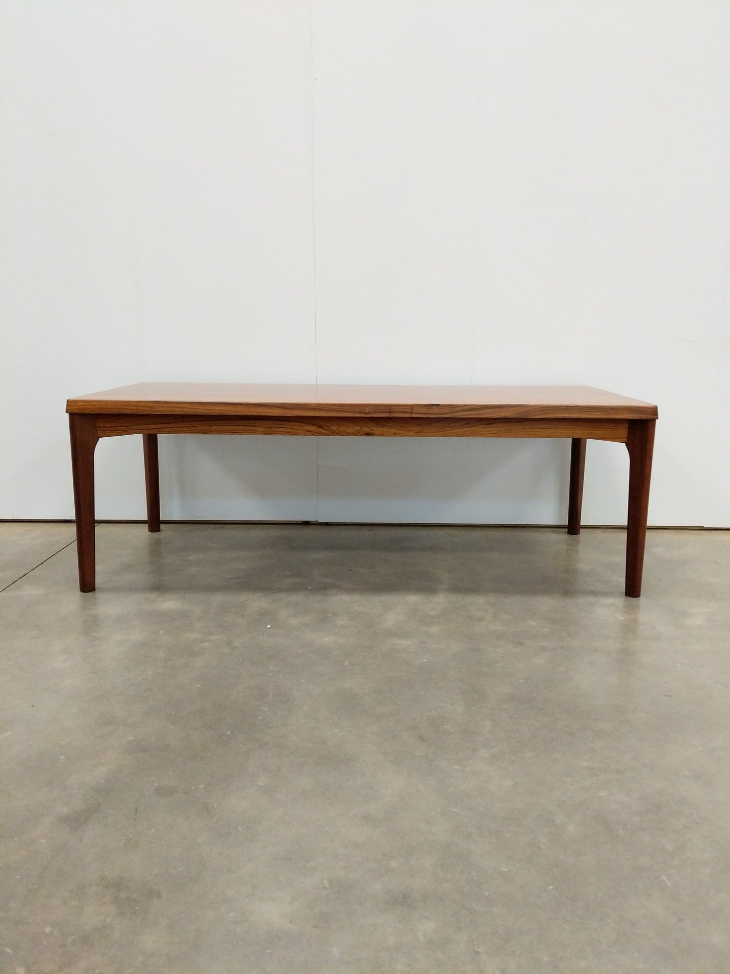 Vintage Danish Modern Rosewood Coffee Table by Henning Kjaernulf