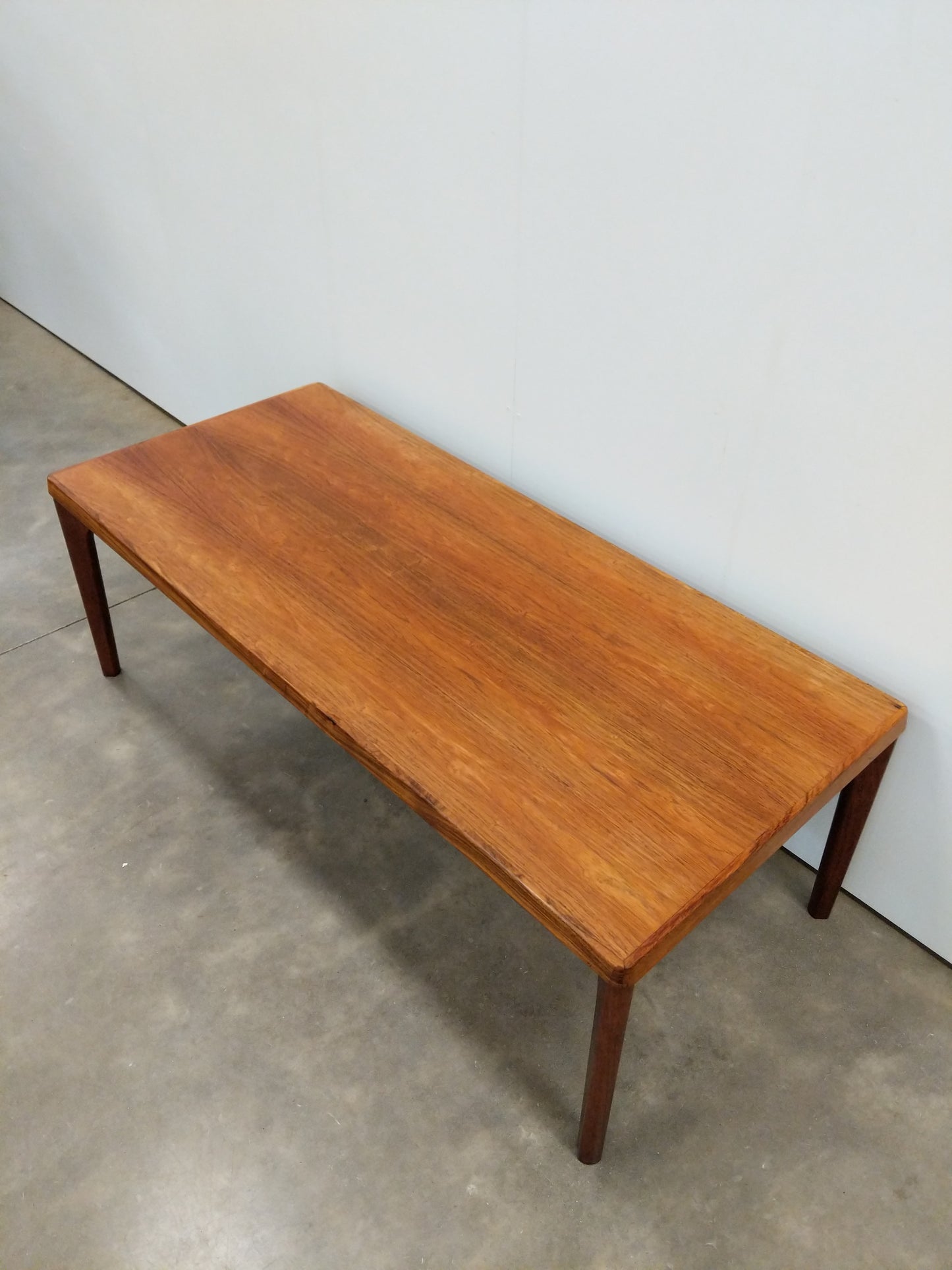 Vintage Danish Modern Rosewood Coffee Table by Henning Kjaernulf