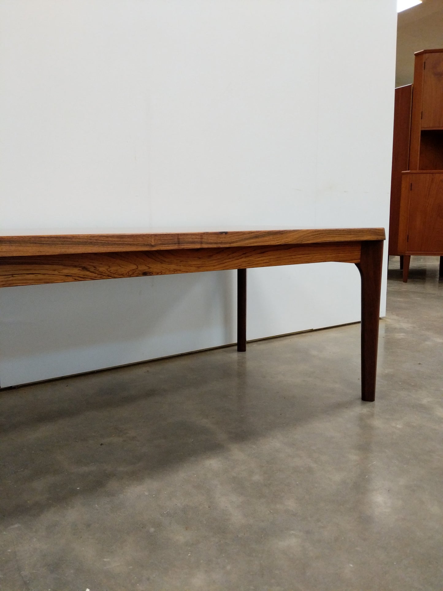 Vintage Danish Modern Rosewood Coffee Table by Henning Kjaernulf