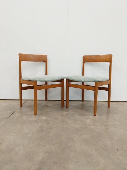 Pair of Vintage Mid Century Modern Dining Chairs by Younger