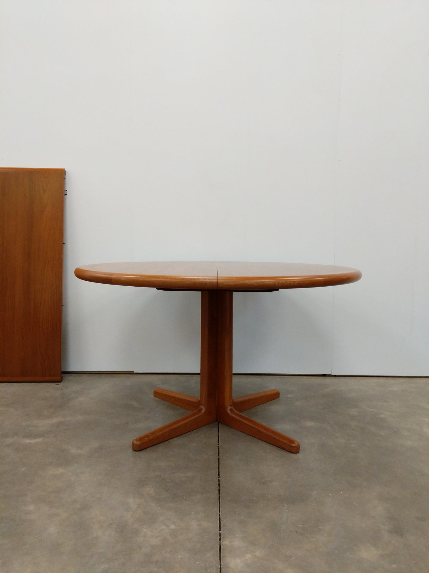 Vintage Danish Modern Teak Dining Table by Laurits M Larsen