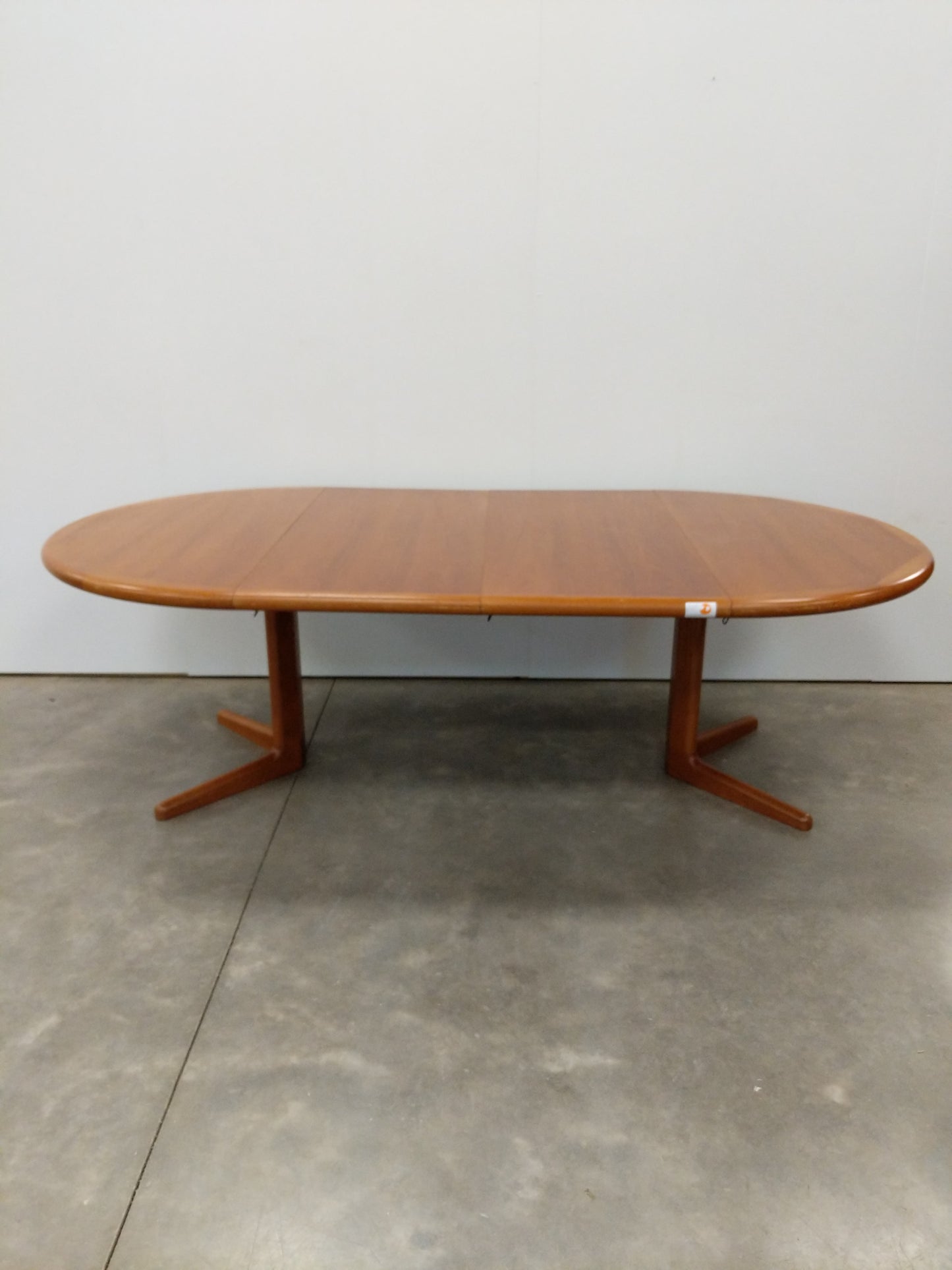 Vintage Danish Modern Teak Dining Table by Laurits M Larsen