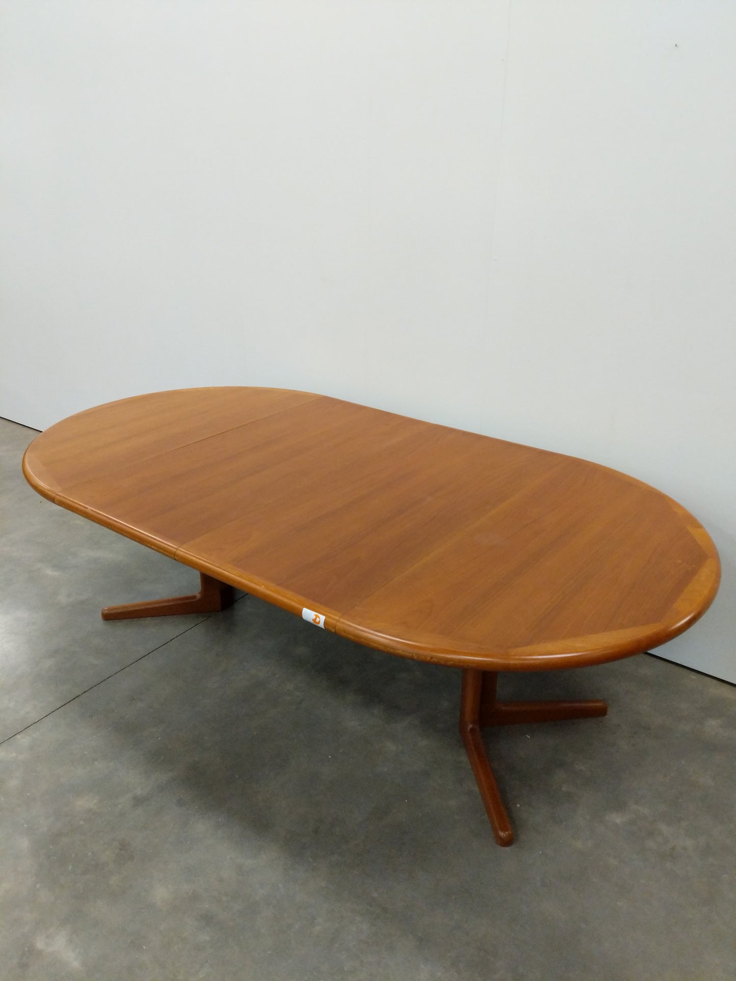 Vintage Danish Modern Teak Dining Table by Laurits M Larsen