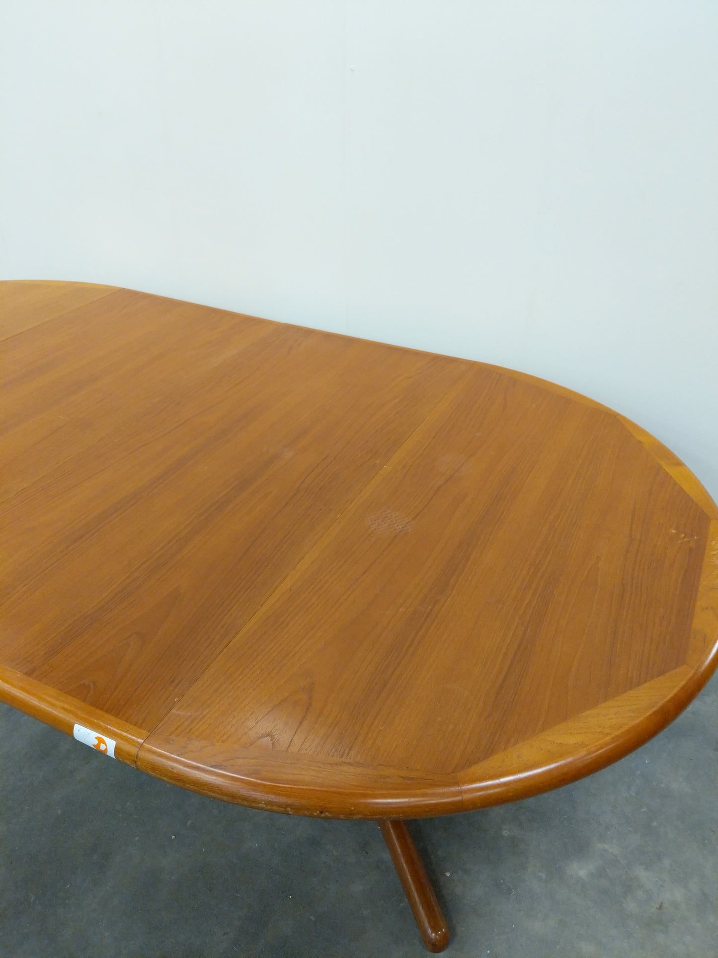 Vintage Danish Modern Teak Dining Table by Laurits M Larsen