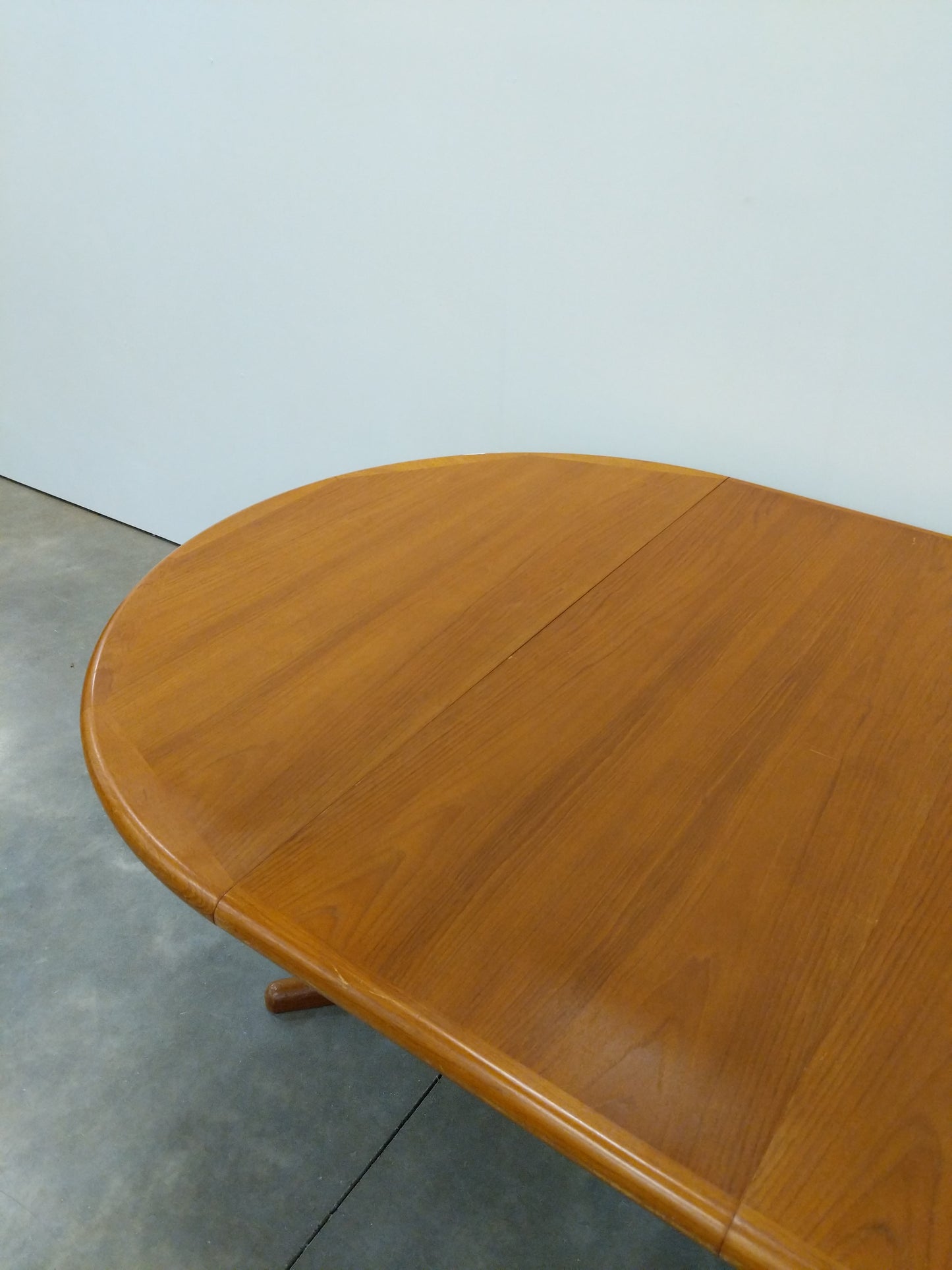 Vintage Danish Modern Teak Dining Table by Laurits M Larsen