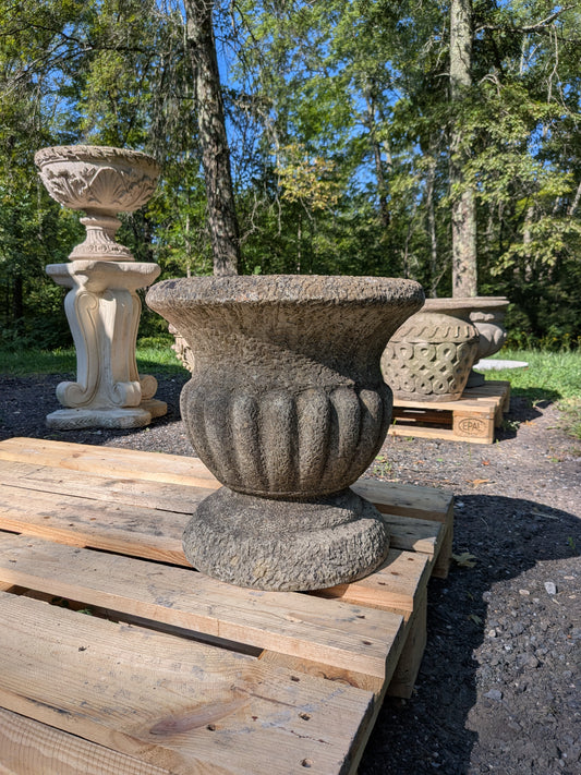British Cast Stone Planter / Jardiniere