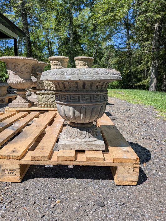 British Cast Stone Planter / Jardiniere