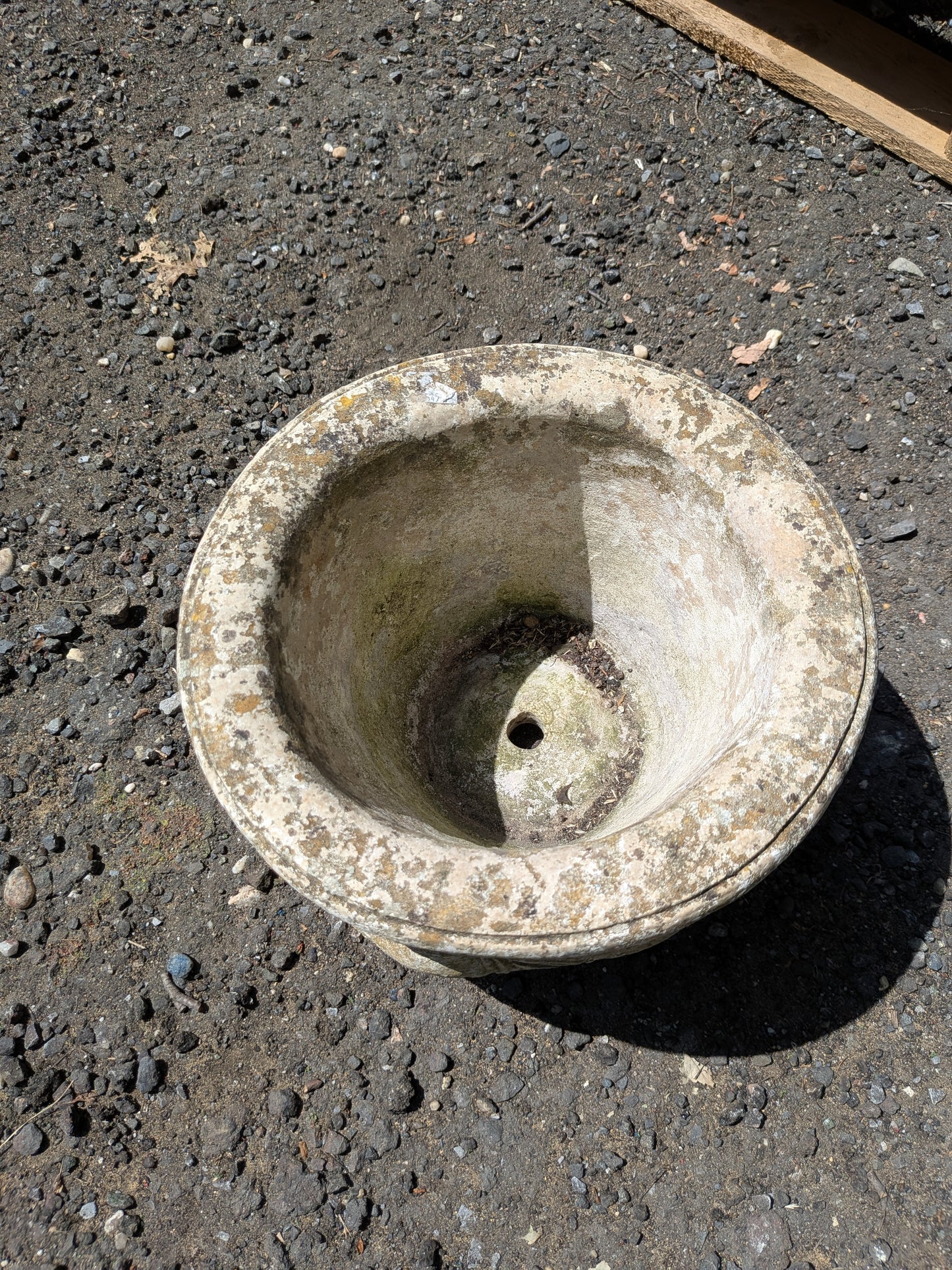 British Cast Stone Planter / Jardiniere