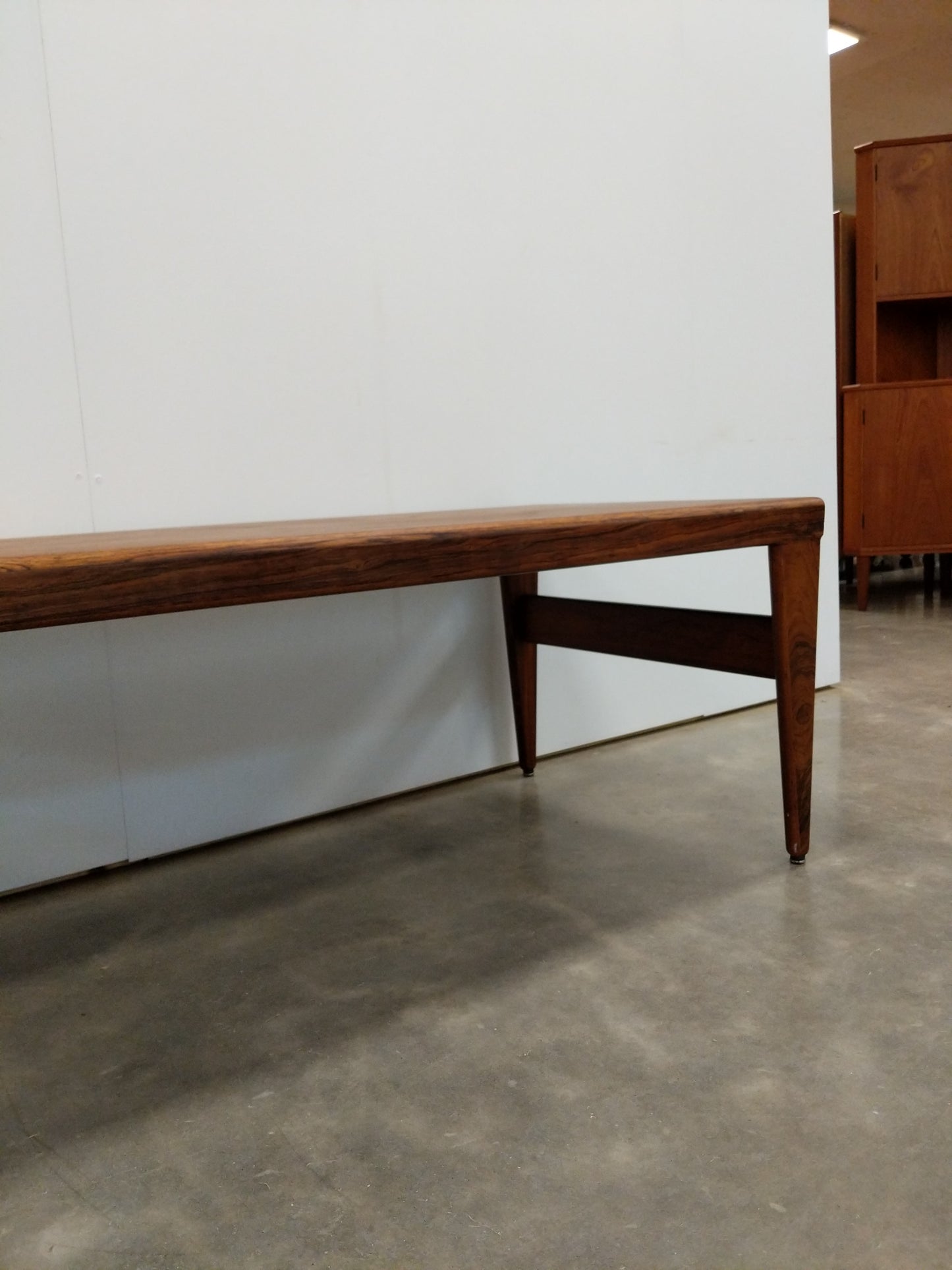Vintage Danish Modern Rosewood Coffee Table