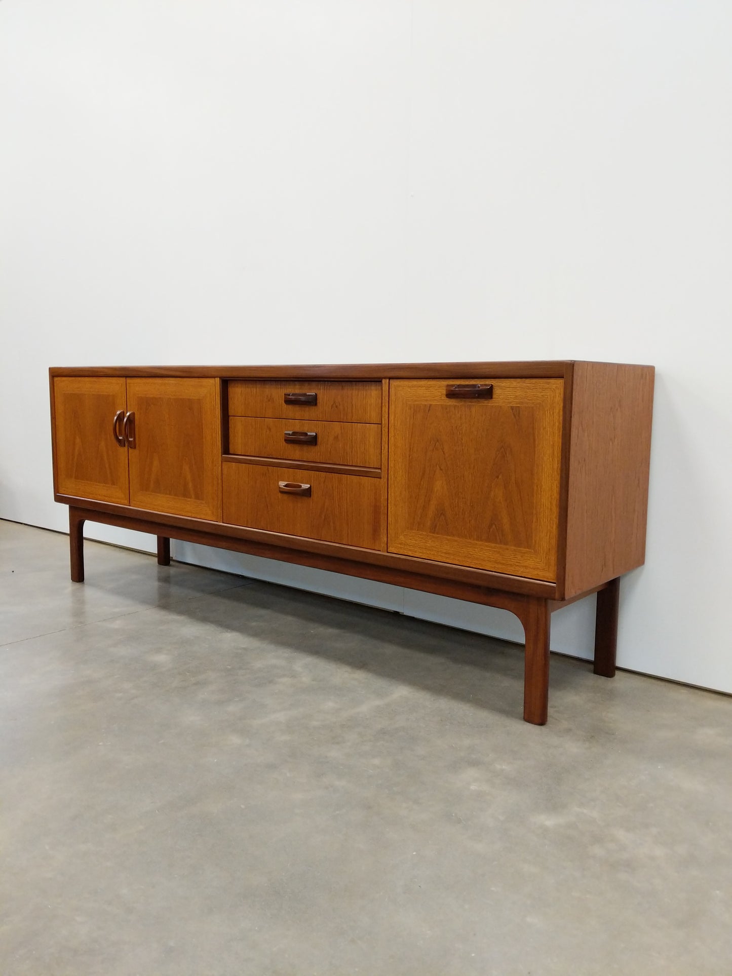Vintage Mid Century Modern Teak Credenza by G Plan