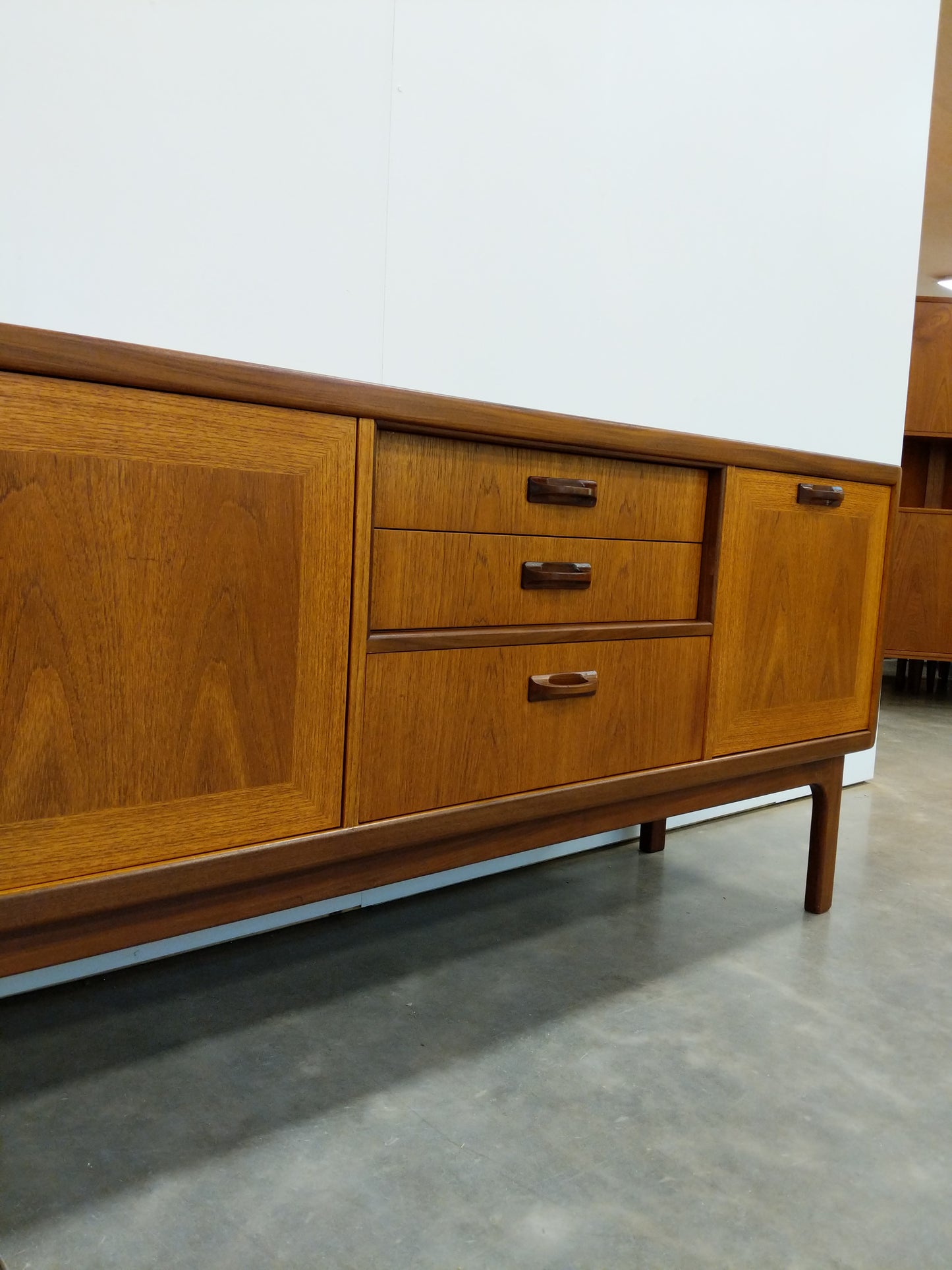Vintage Mid Century Modern Teak Credenza by G Plan