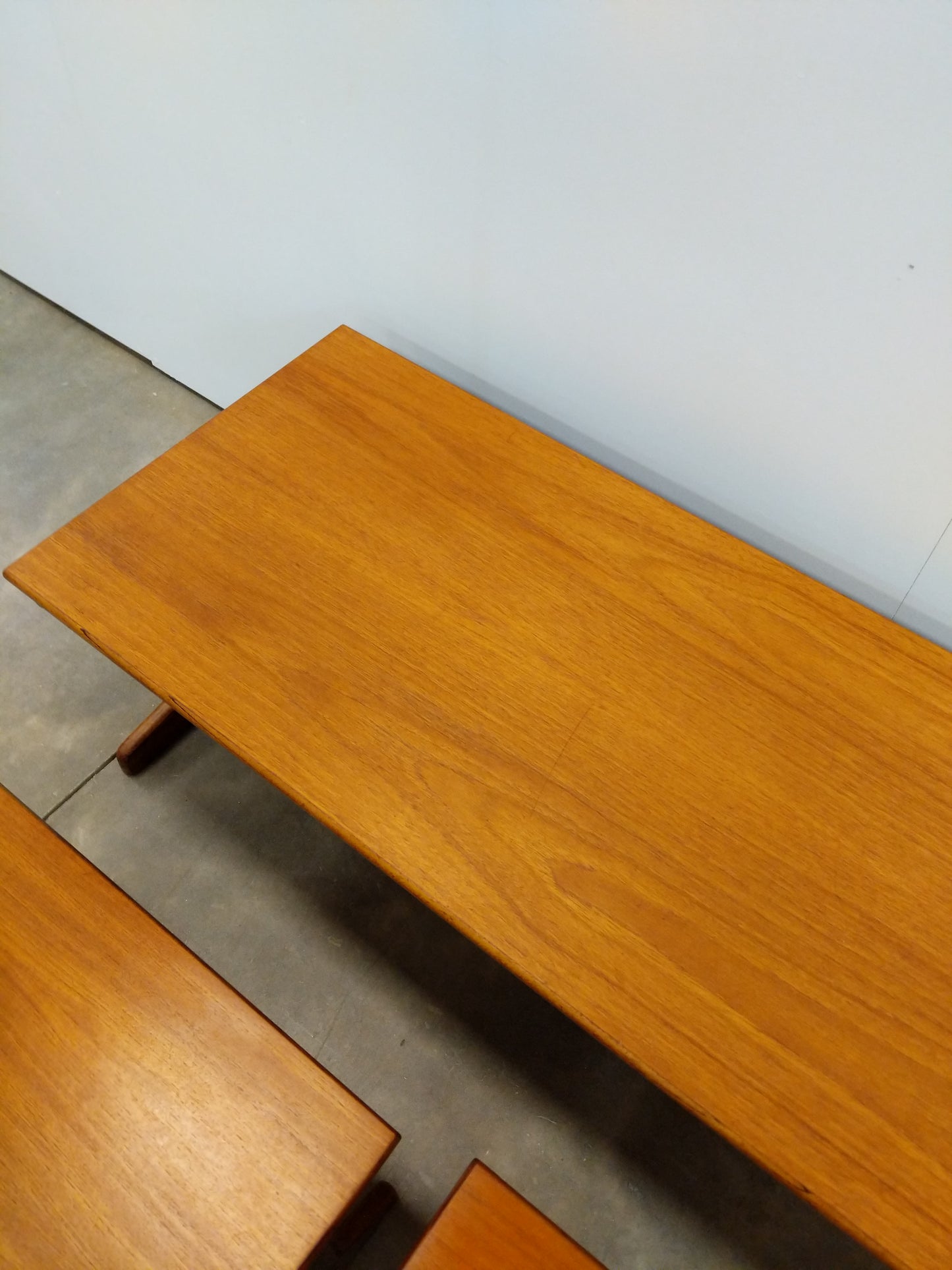 Vintage Mid Century Modern Teak Nesting Tables by Portwood