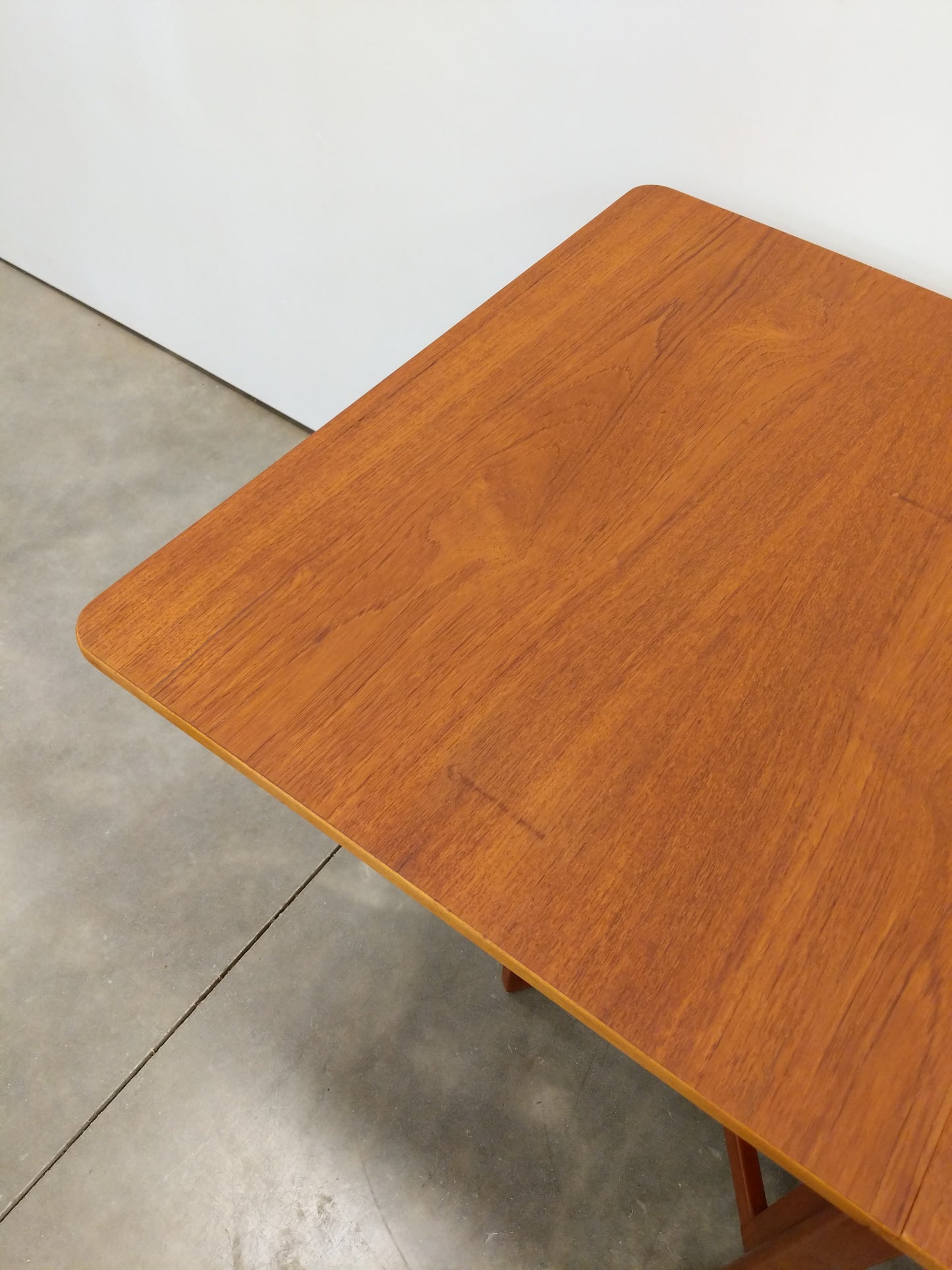 Vintage Mid Century Modern Teak Gate Leg Dining Table by Jentique