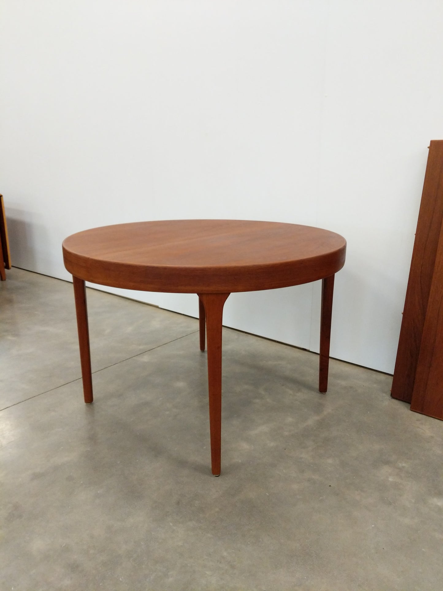 Vintage Danish Modern Teak Extendable Dining Table by Svend Åge Madsen