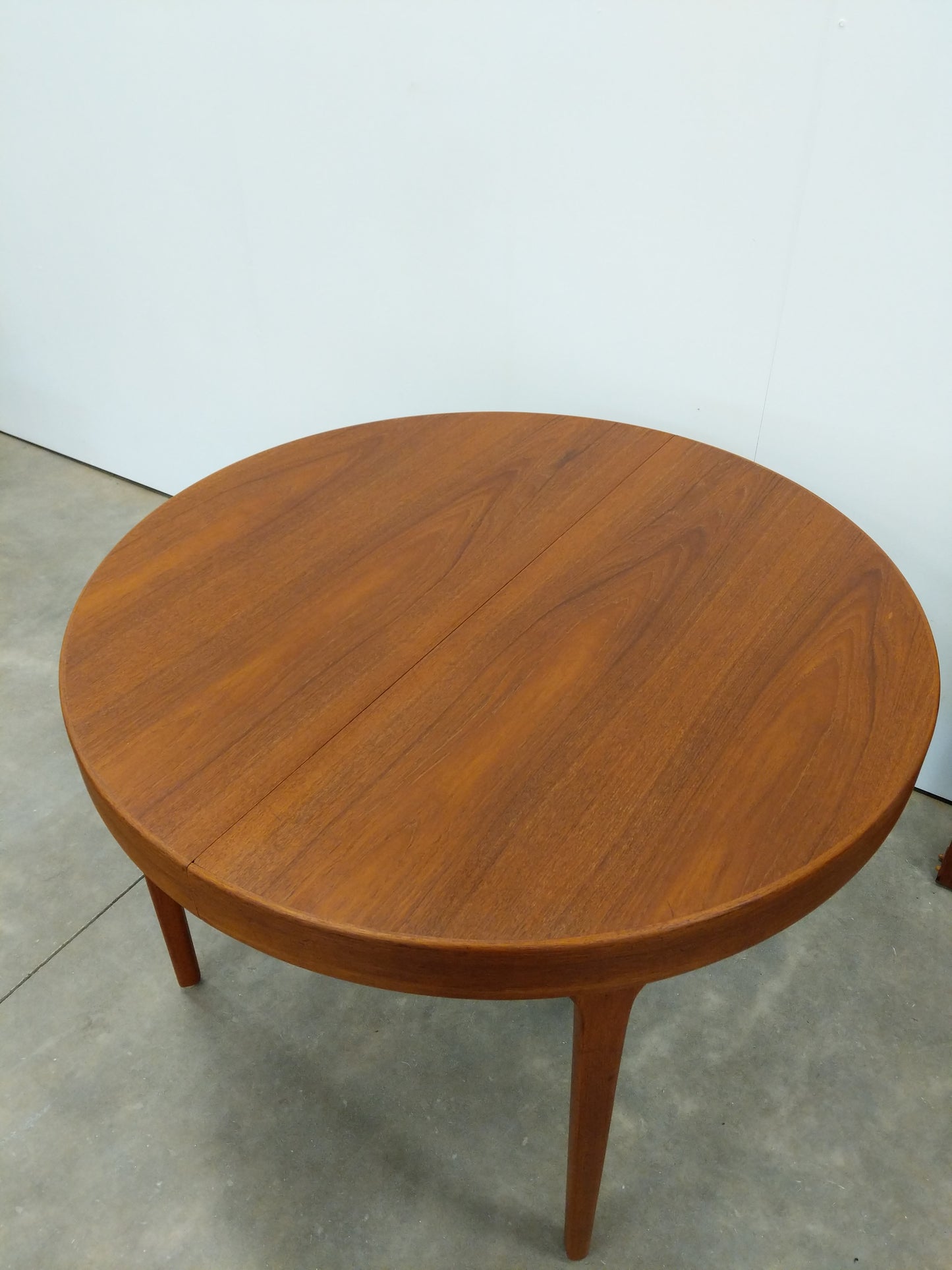 Vintage Danish Modern Teak Extendable Dining Table by Svend Åge Madsen