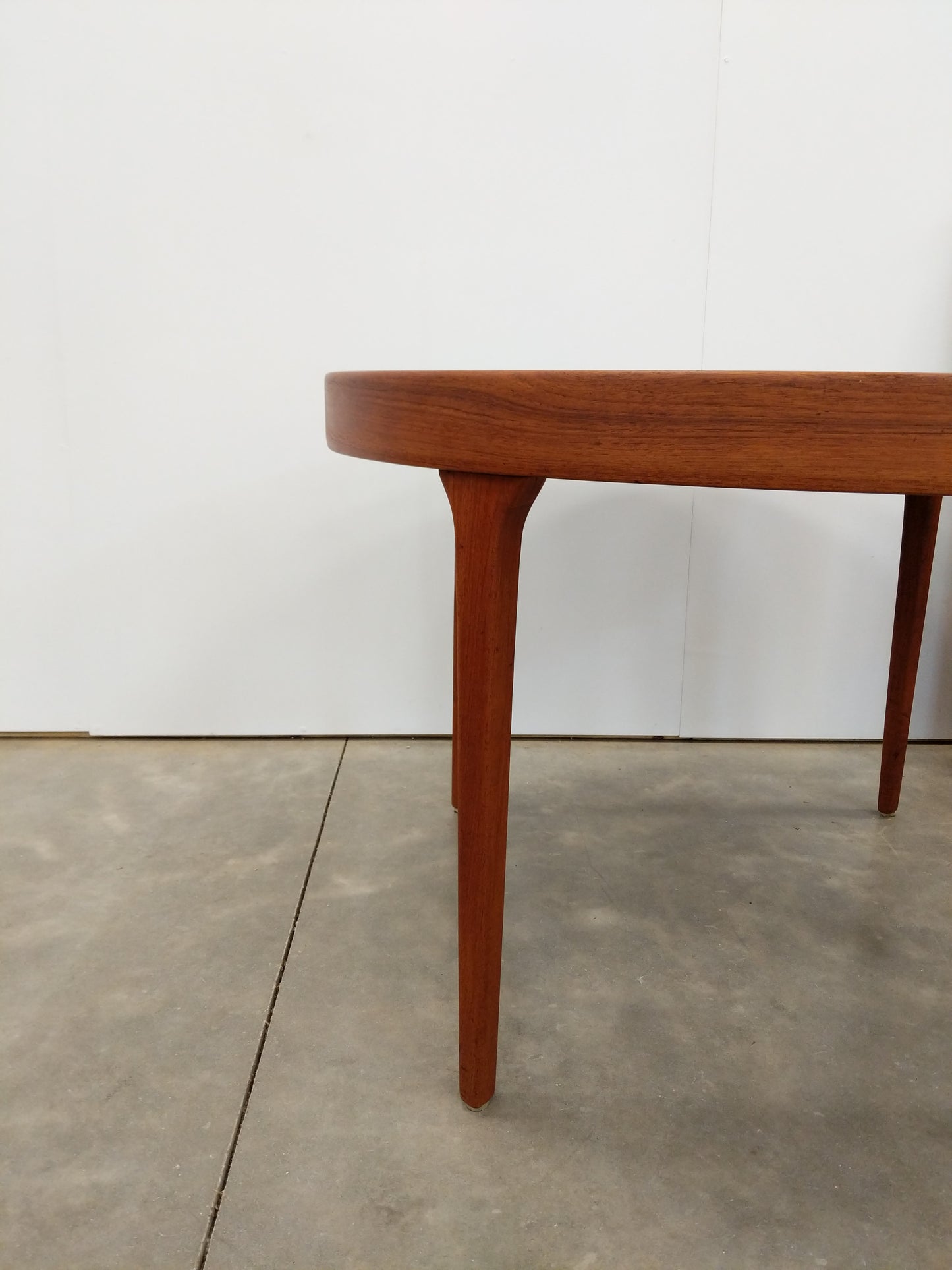 Vintage Danish Modern Teak Extendable Dining Table by Svend Åge Madsen